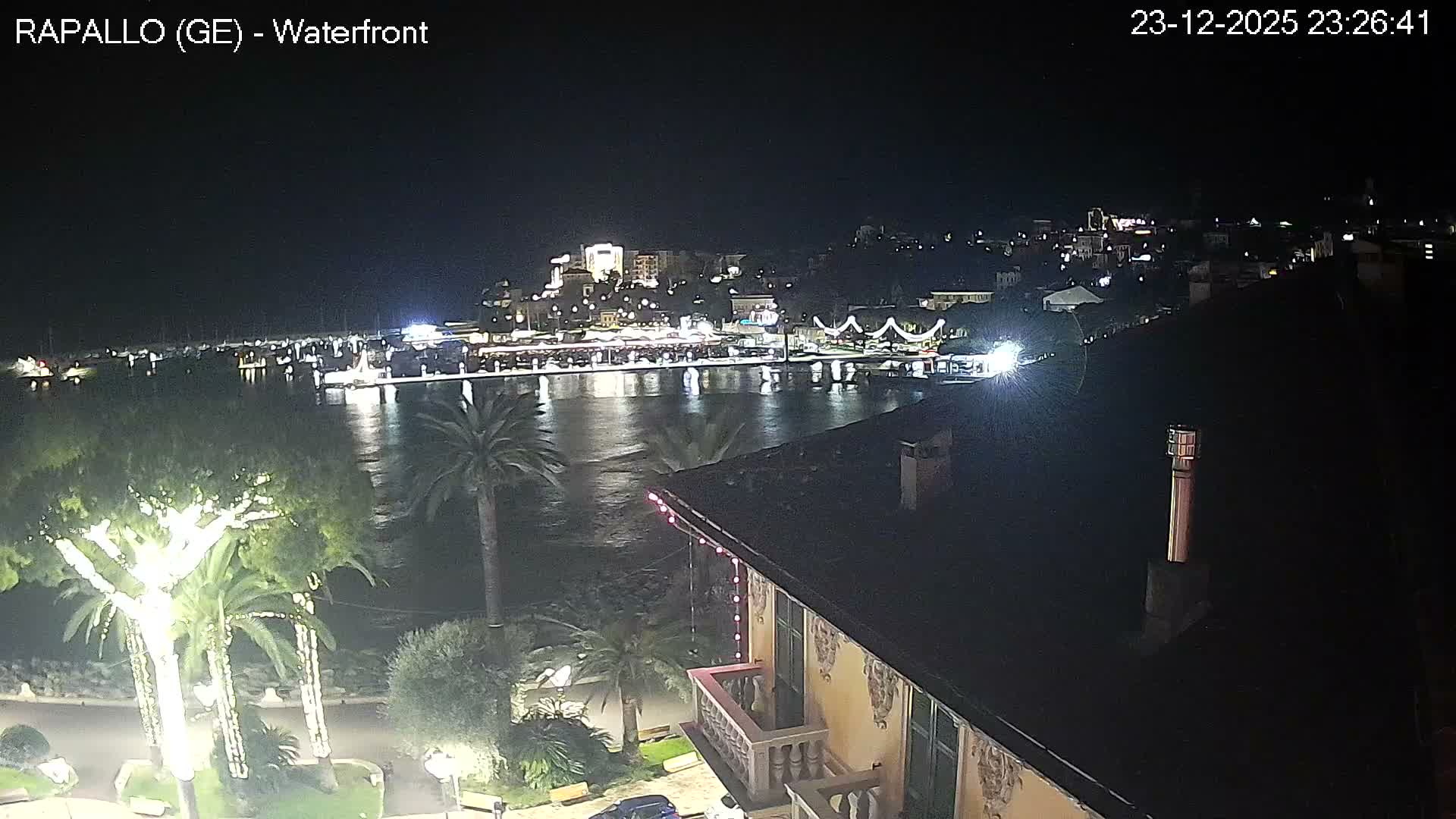 Rapallo Vittorio Veneto Coast Live Cam - Genoa, Liguria, Italy