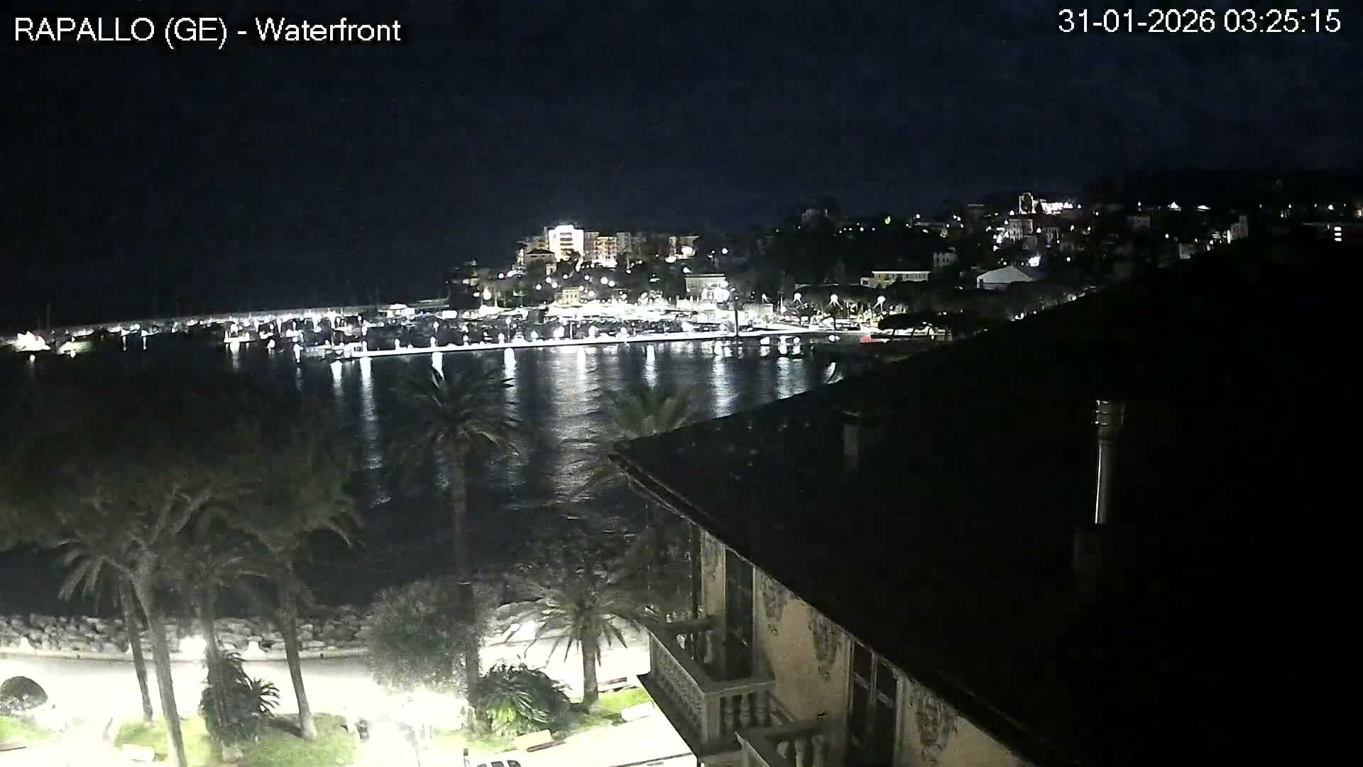 Rapallo Vittorio Veneto Coast Live Cam - Genoa, Liguria, Italy