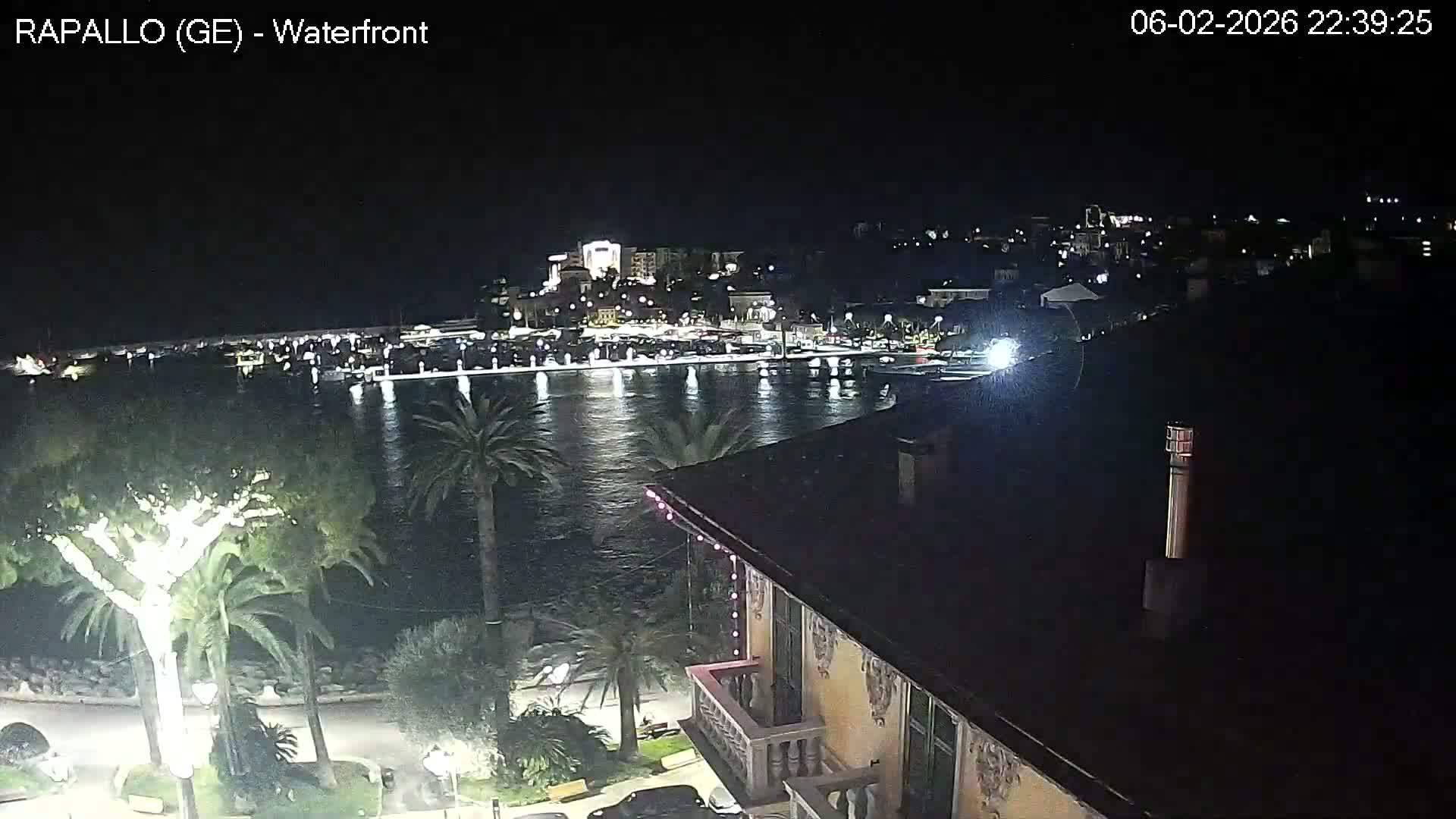 Rapallo Vittorio Veneto Coast Live Cam - Genoa, Liguria, Italy