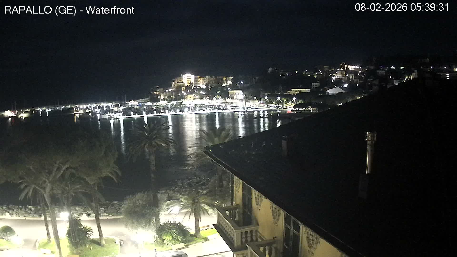 Rapallo Vittorio Veneto Coast Live Cam - Genoa, Liguria, Italy