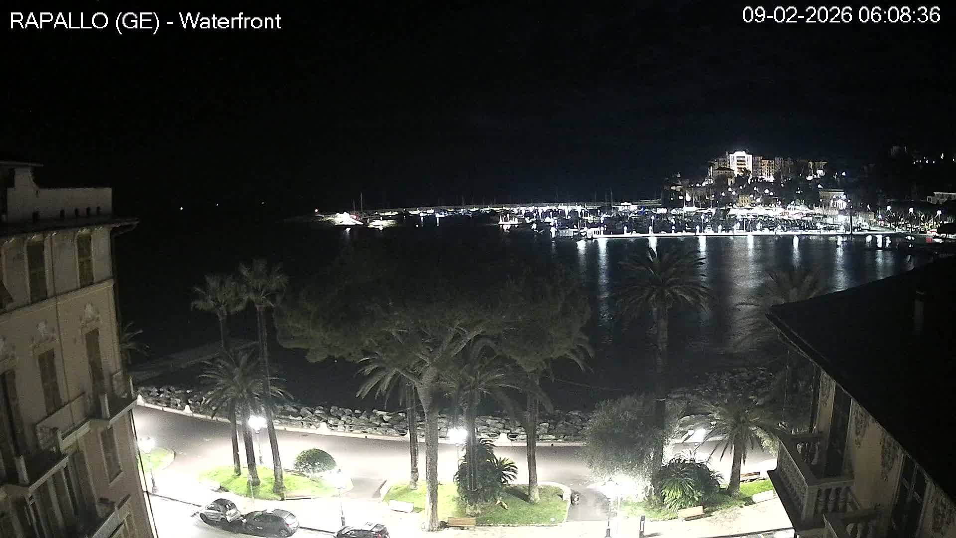 Rapallo Vittorio Veneto Coast Live Cam - Genoa, Liguria, Italy