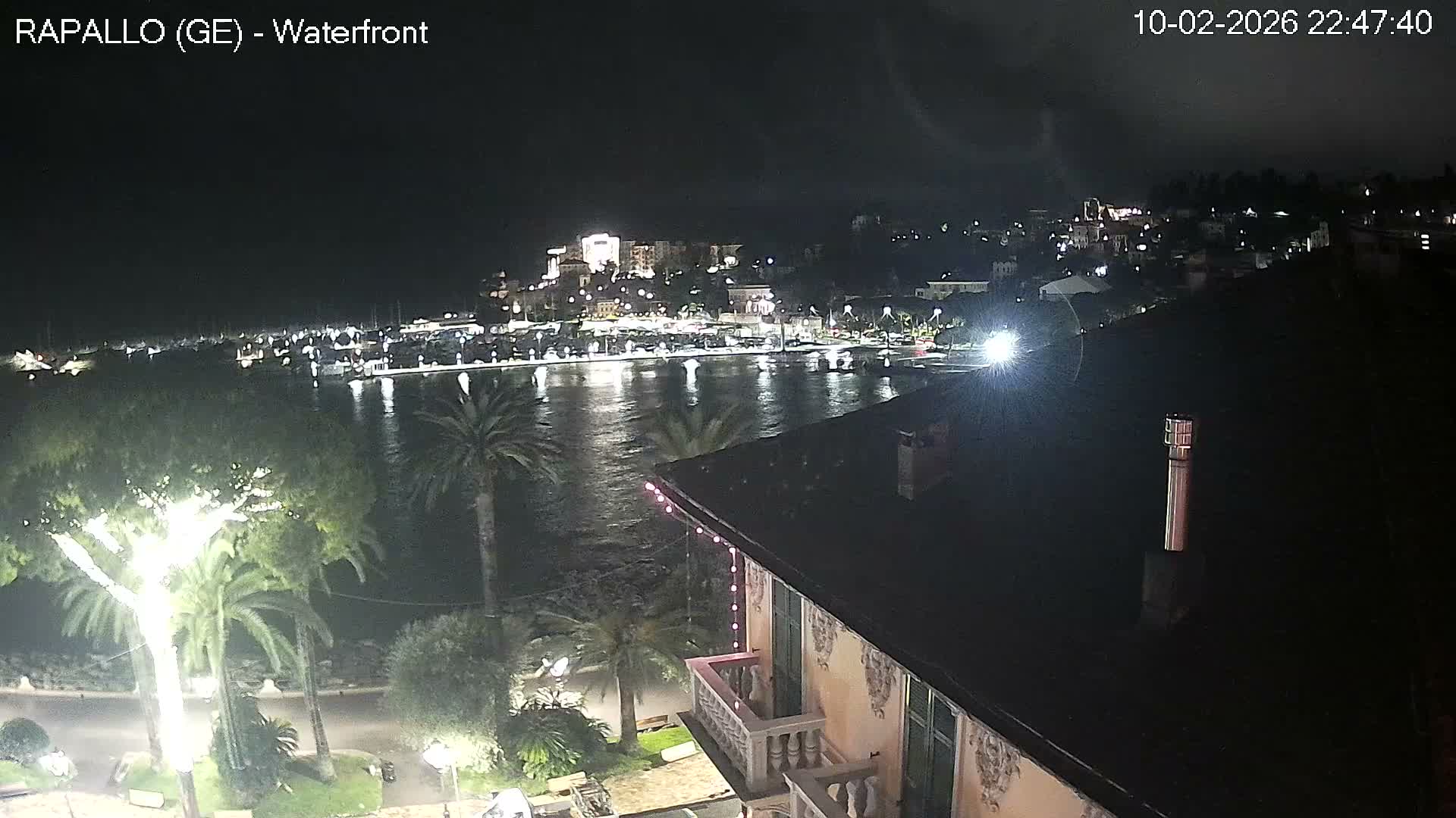 Rapallo Vittorio Veneto Coast Live Cam - Genoa, Liguria, Italy
