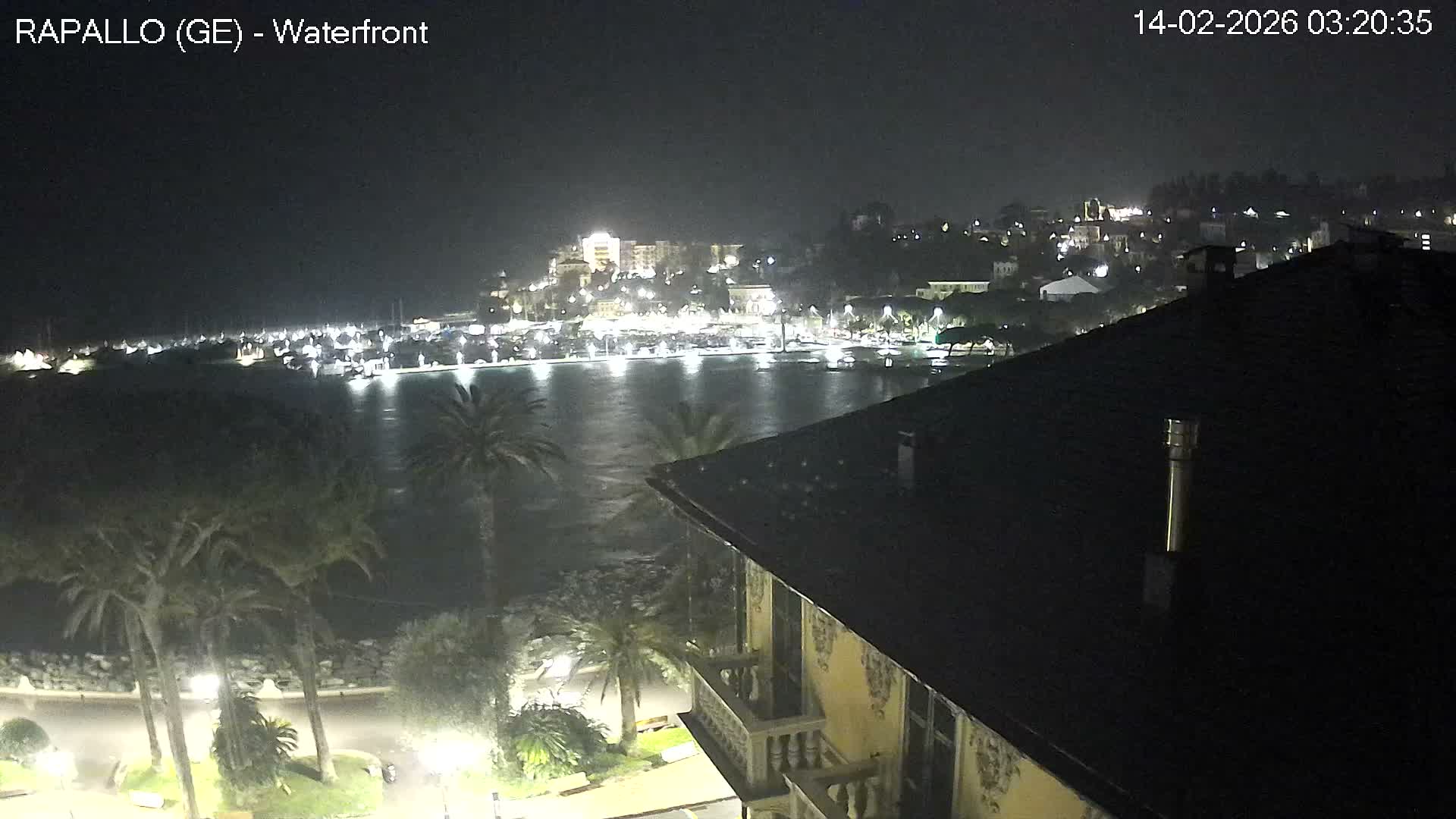 Rapallo Vittorio Veneto Coast Live Cam - Genoa, Liguria, Italy