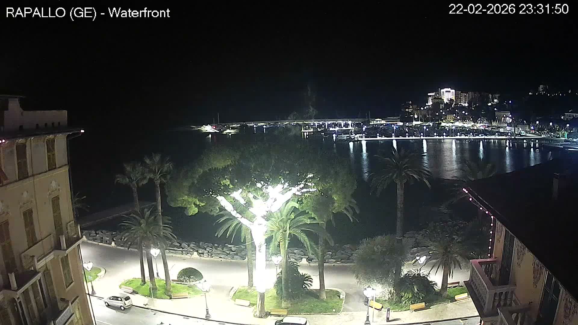 Rapallo Vittorio Veneto Coast Live Cam - Genoa, Liguria, Italy