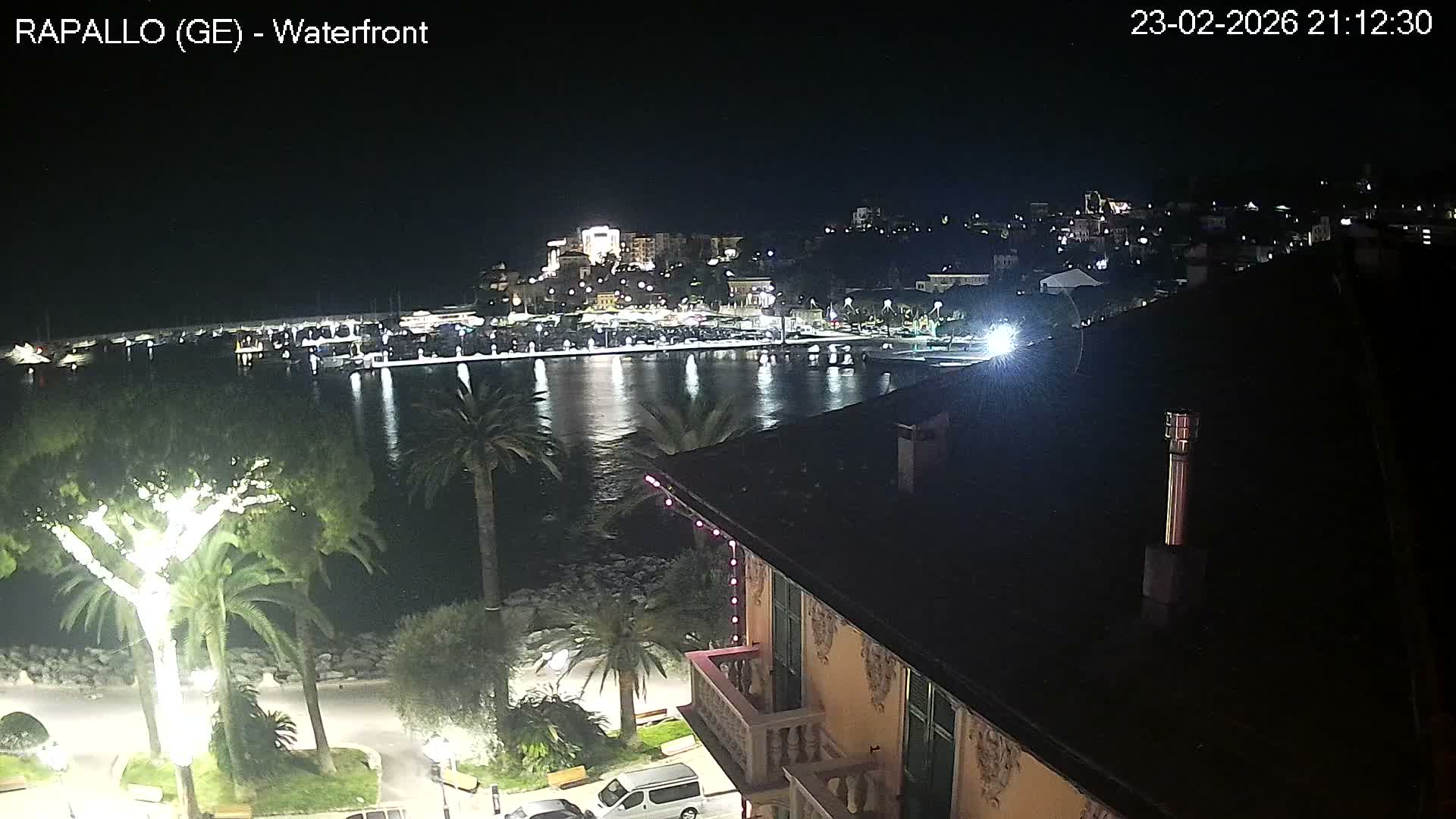 Rapallo Vittorio Veneto Coast Live Cam - Genoa, Liguria, Italy