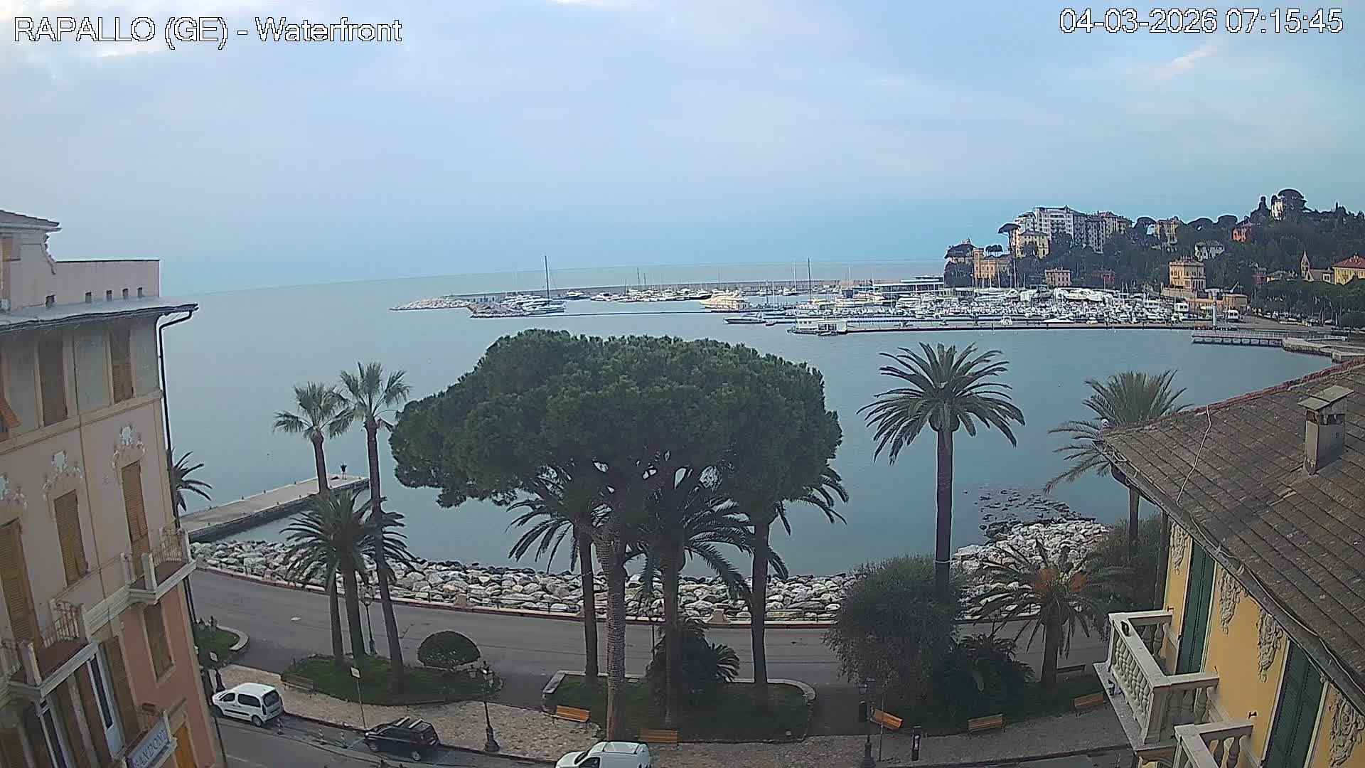 Rapallo Vittorio Veneto Coast Live Cam - Genoa, Liguria, Italy
