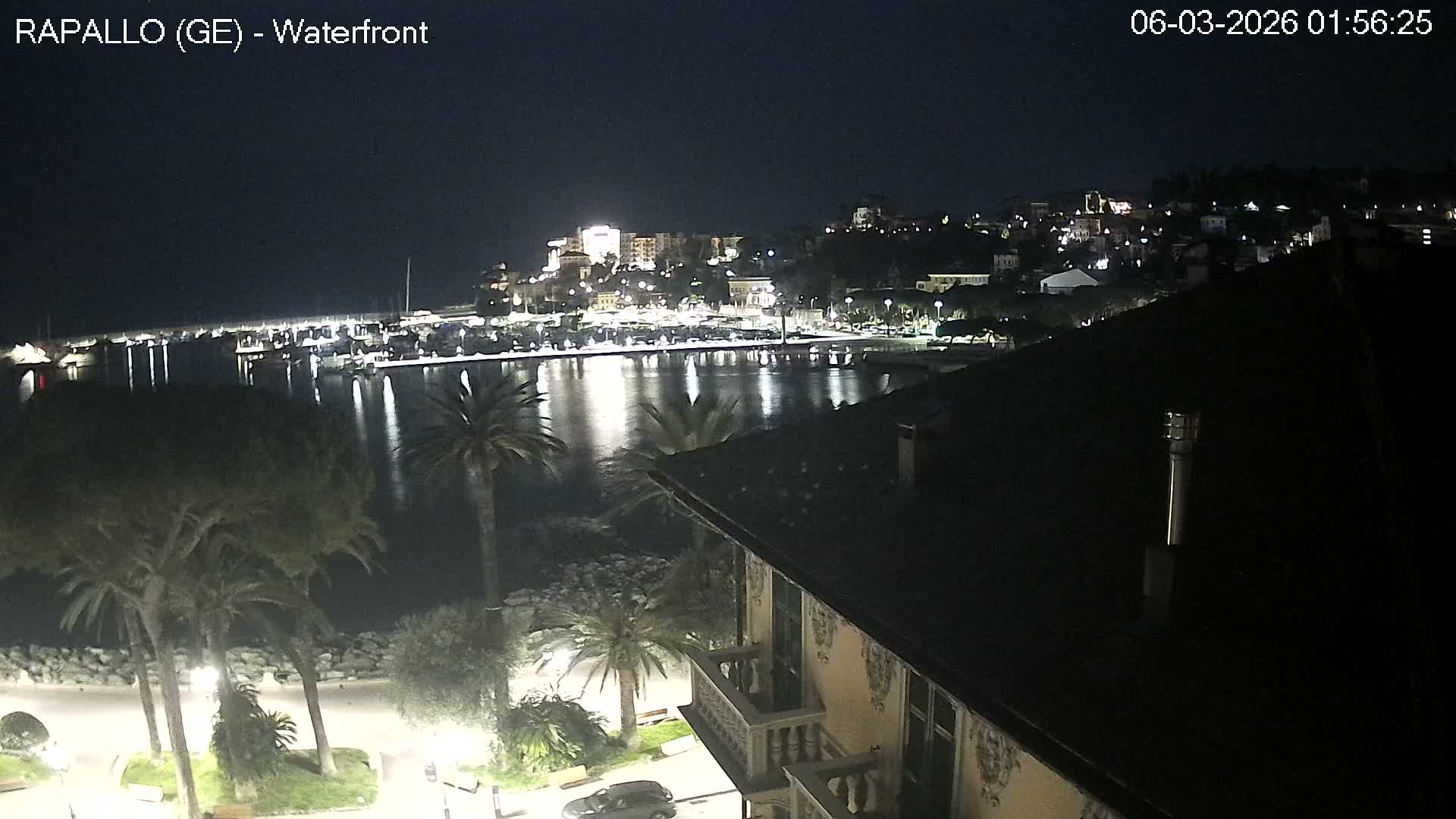 Rapallo Vittorio Veneto Coast Live Cam - Genoa, Liguria, Italy