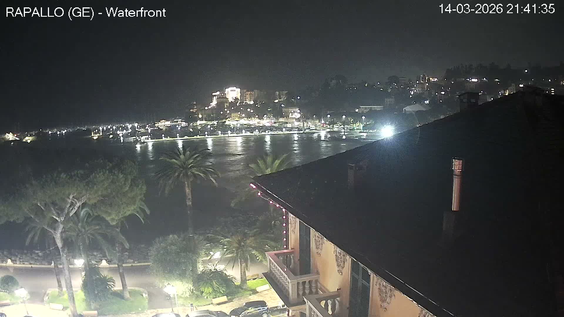 Rapallo Vittorio Veneto Coast Live Cam - Genoa, Liguria, Italy