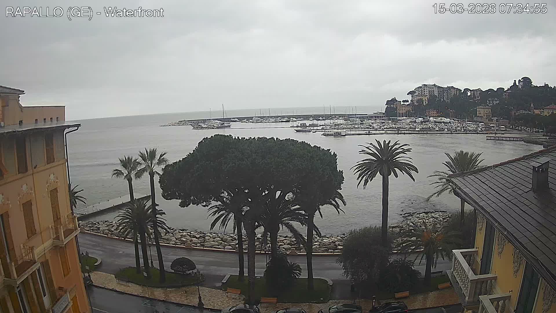 Rapallo Vittorio Veneto Coast Live Cam - Genoa, Liguria, Italy