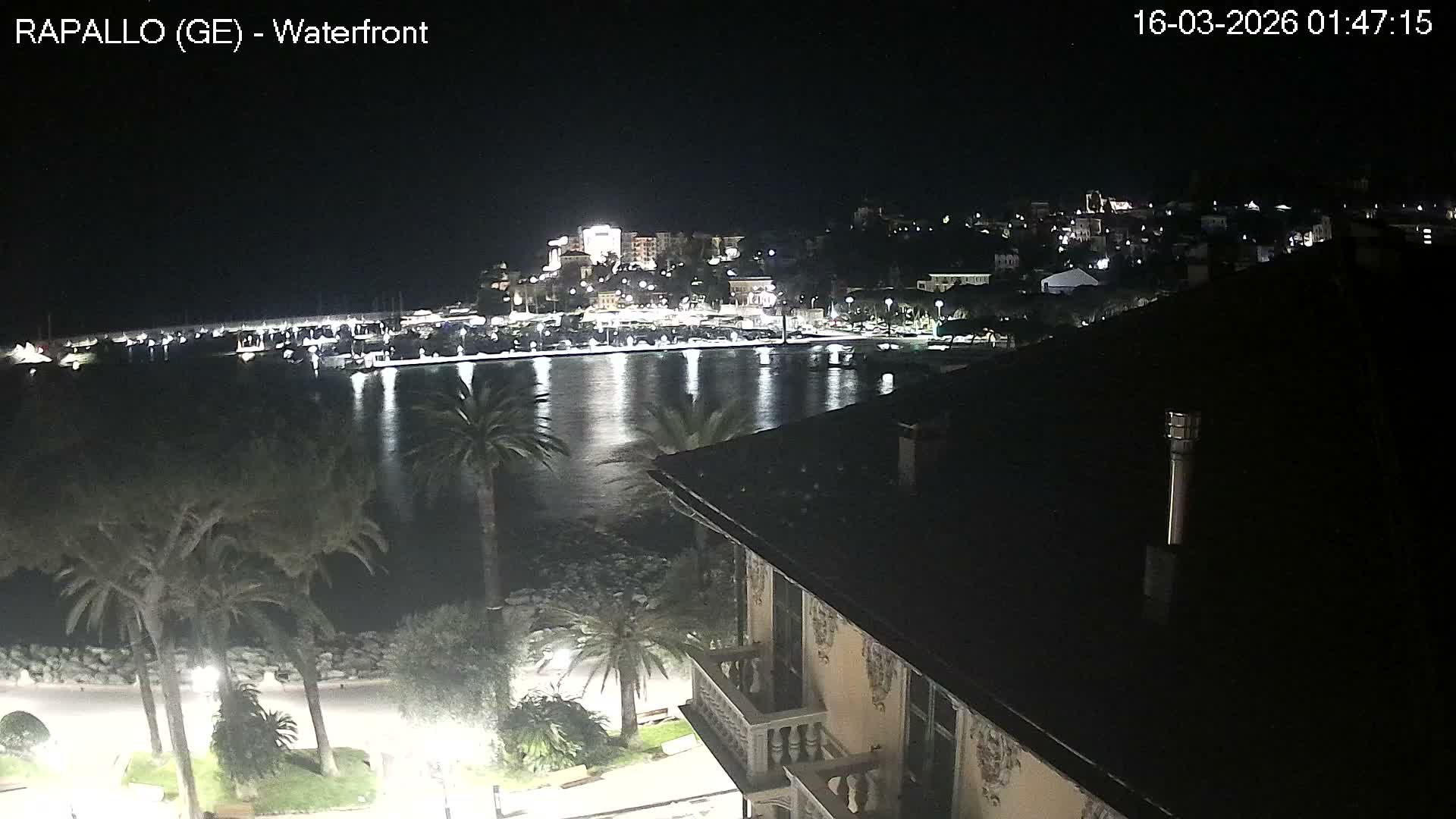 Rapallo Vittorio Veneto Coast Live Cam - Genoa, Liguria, Italy