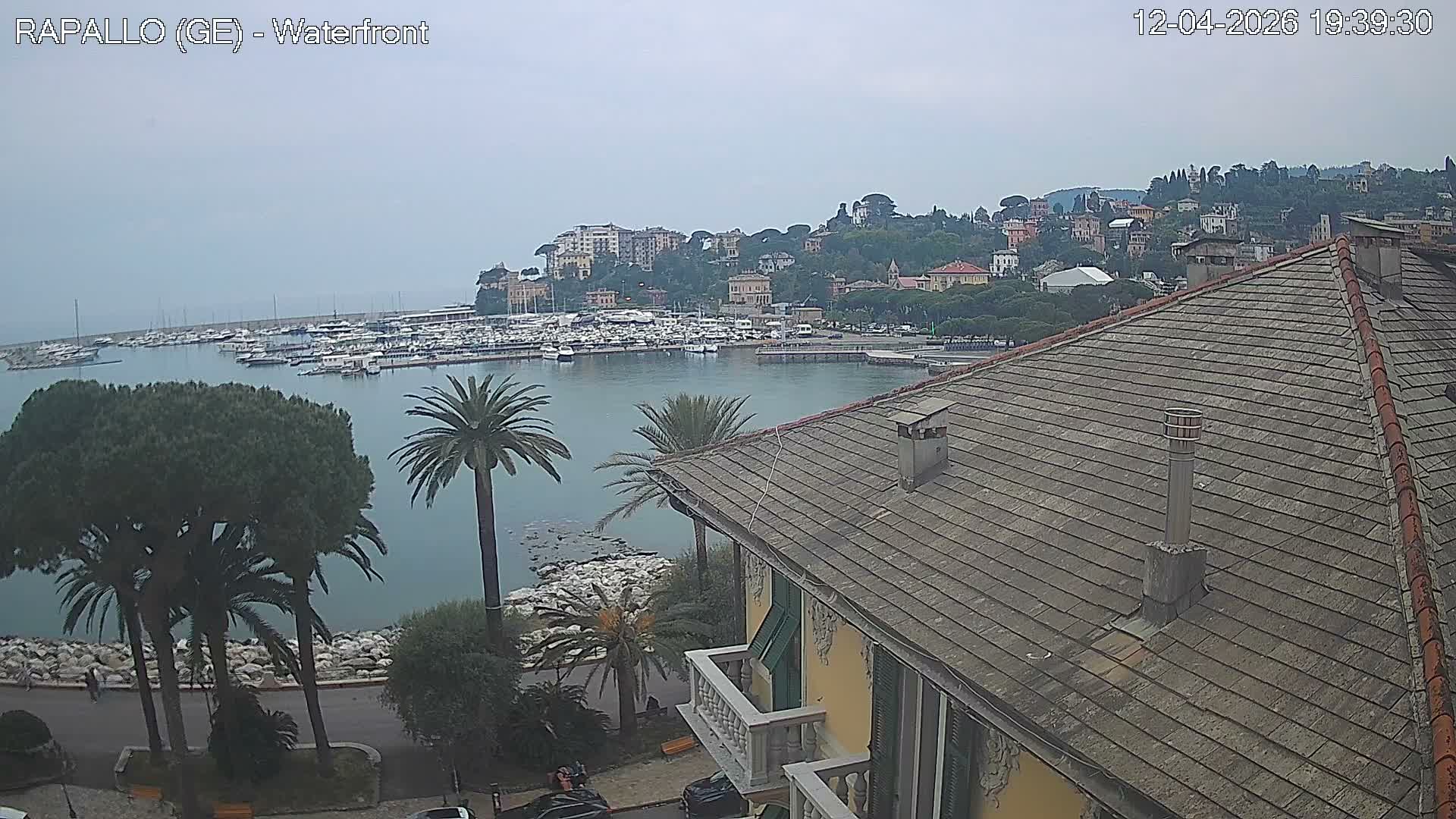 Rapallo Vittorio Veneto Coast Live Cam - Genoa, Liguria, Italy