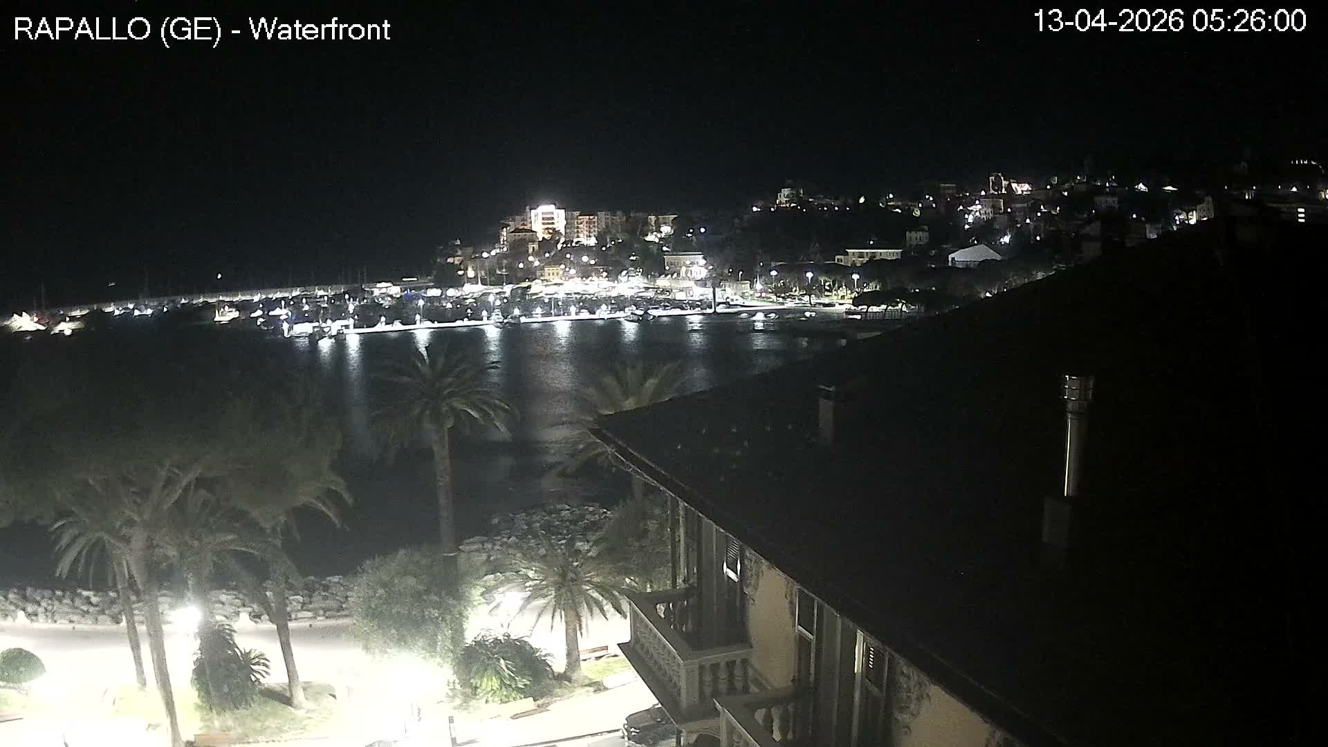 Rapallo Vittorio Veneto Coast Live Cam - Genoa, Liguria, Italy