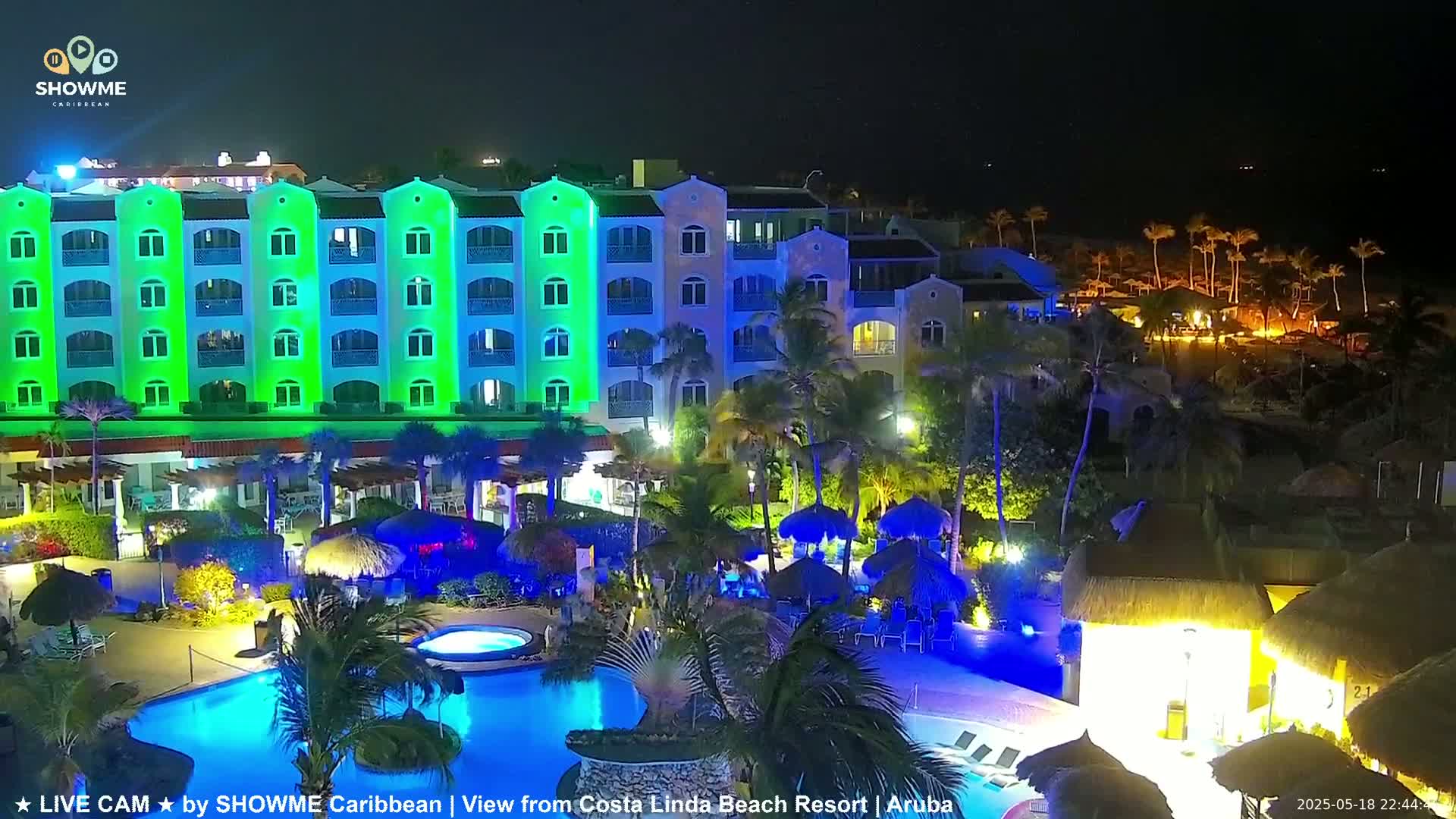 Carribean, Aruba Eagle Beach  Live Cam - Eagle Beach, Orenjstad West, Aruba, Netherland