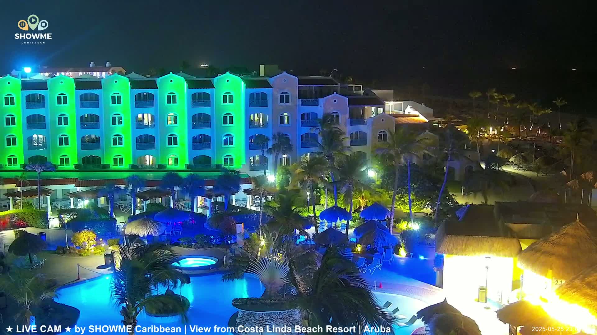 Carribean, Aruba Eagle Beach  Live Cam - Eagle Beach, Orenjstad West, Aruba, Netherland