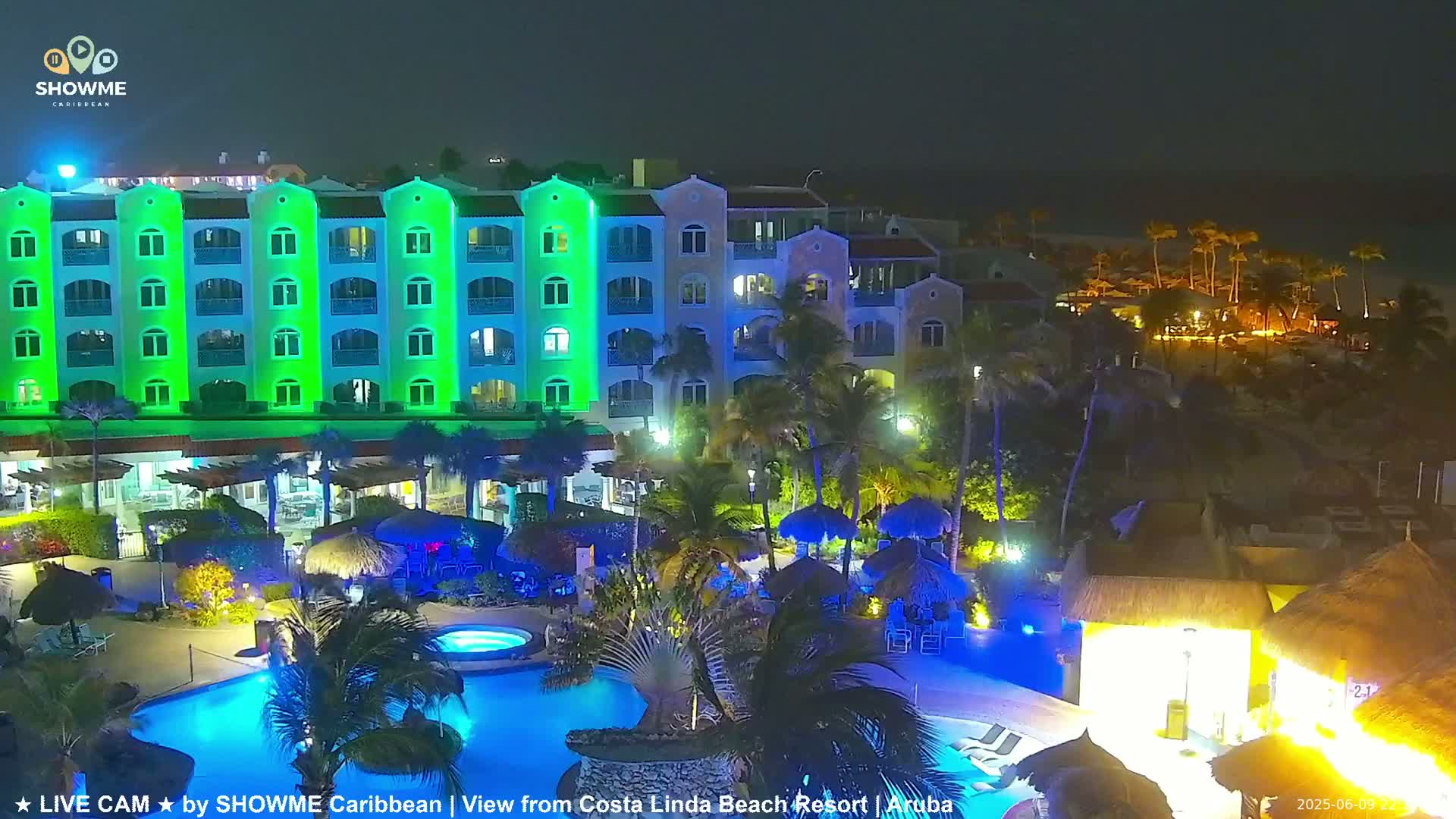 Carribean, Aruba Eagle Beach  Live Cam - Eagle Beach, Orenjstad West, Aruba, Netherland