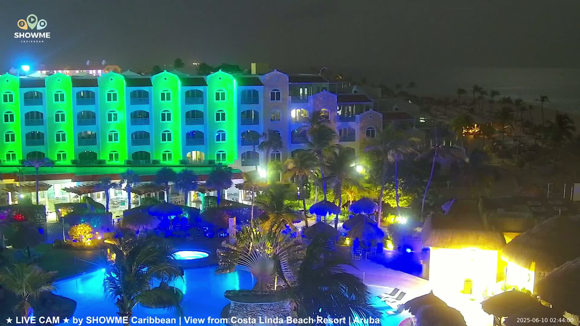 Carribean, Aruba Eagle Beach  Live Cam - Eagle Beach, Orenjstad West, Aruba, Netherland