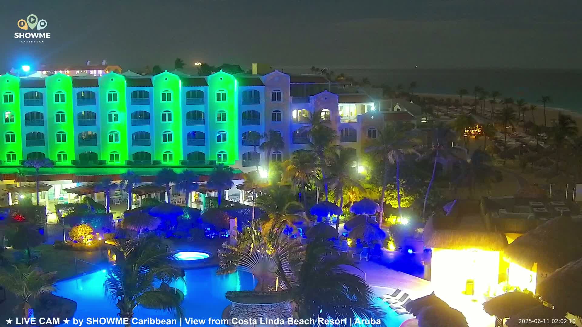 Carribean, Aruba Eagle Beach  Live Cam - Eagle Beach, Orenjstad West, Aruba, Netherland