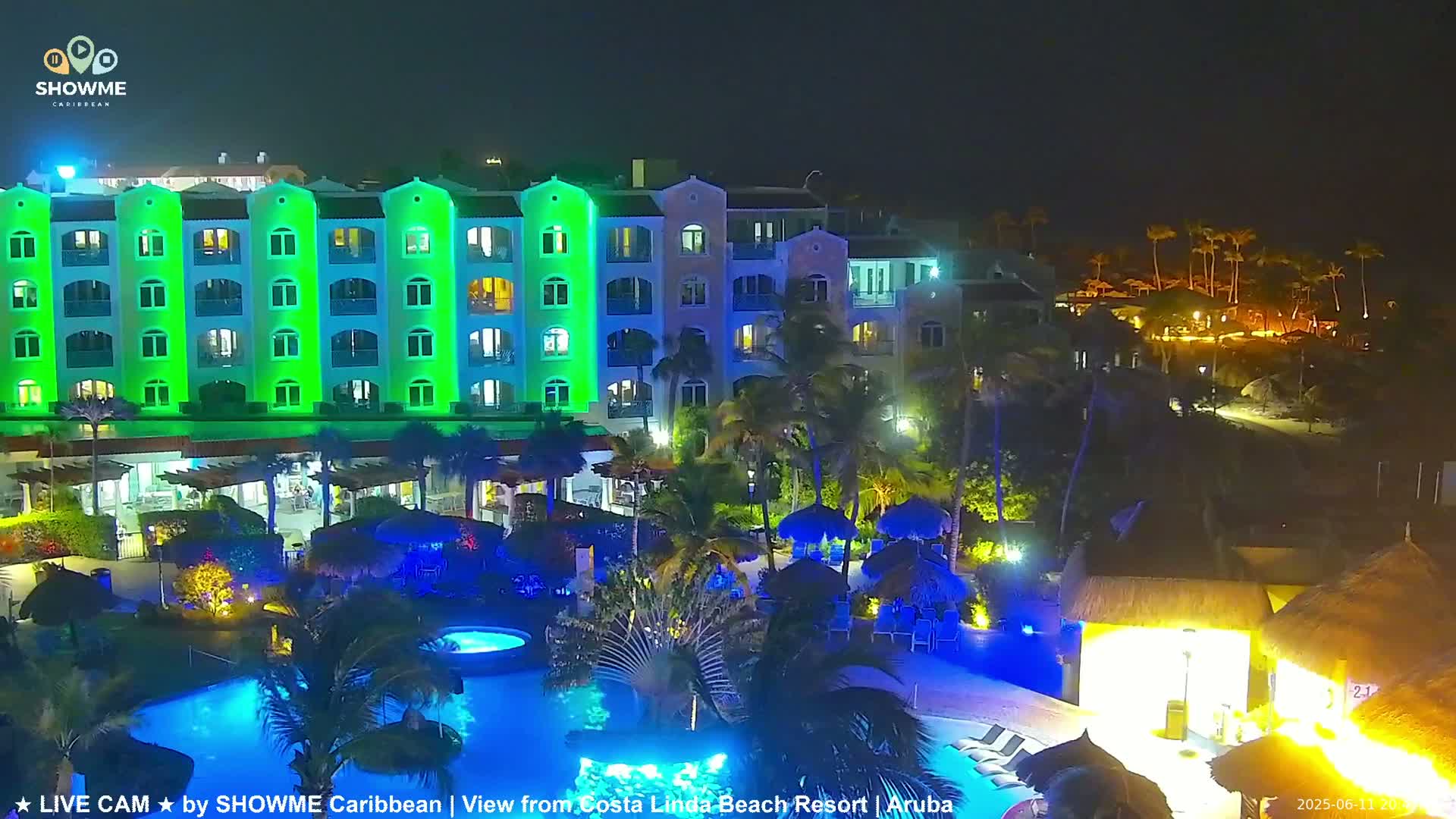 Carribean, Aruba Eagle Beach  Live Cam - Eagle Beach, Orenjstad West, Aruba, Netherland