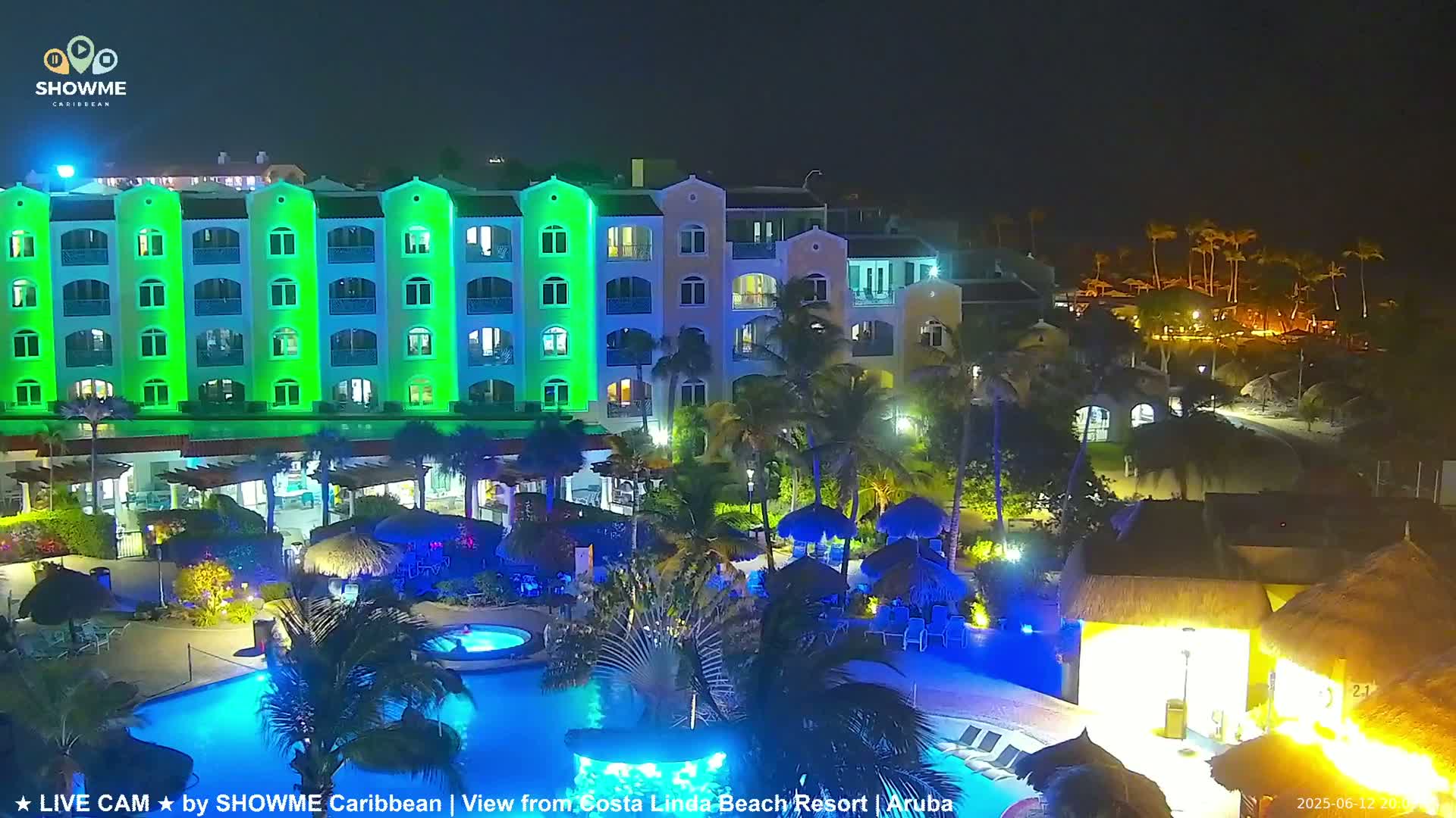 Carribean, Aruba Eagle Beach  Live Cam - Eagle Beach, Orenjstad West, Aruba, Netherland