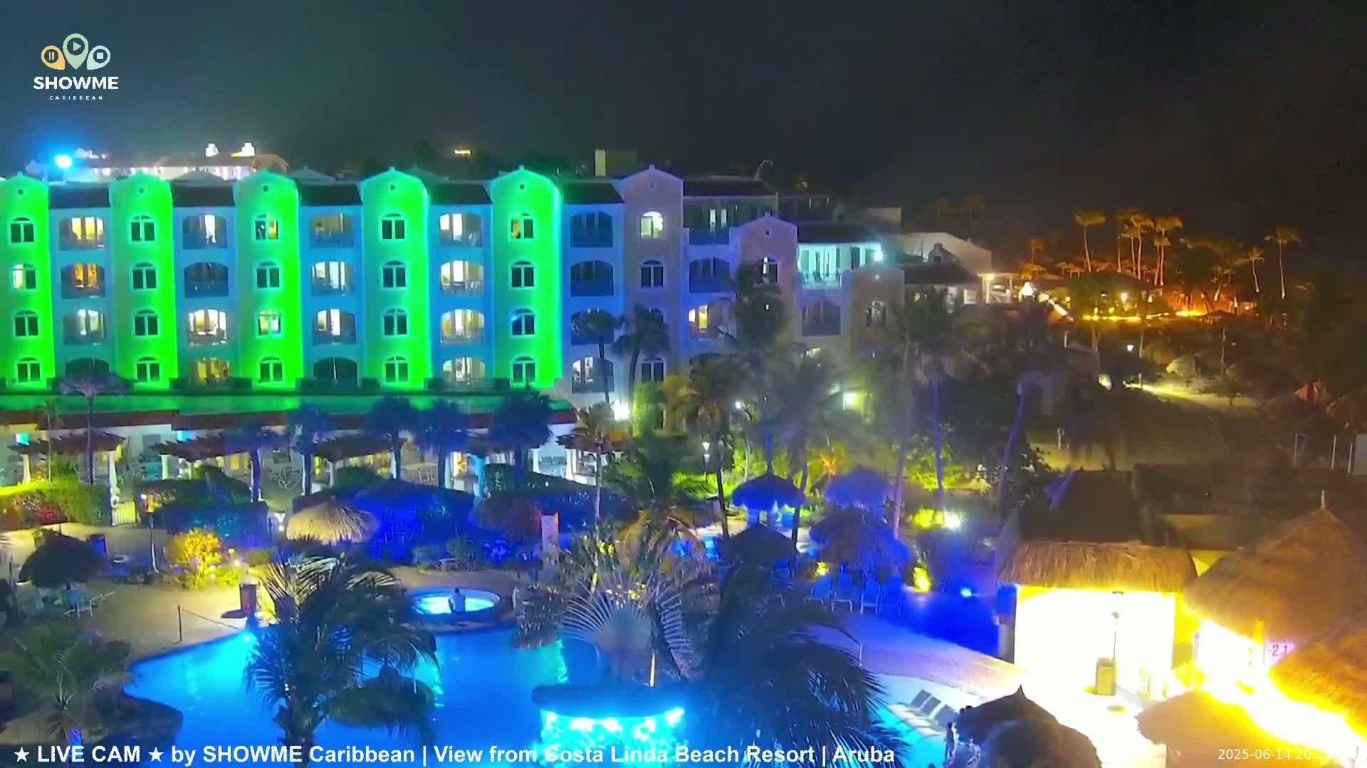 Carribean, Aruba Eagle Beach  Live Cam - Eagle Beach, Orenjstad West, Aruba, Netherland