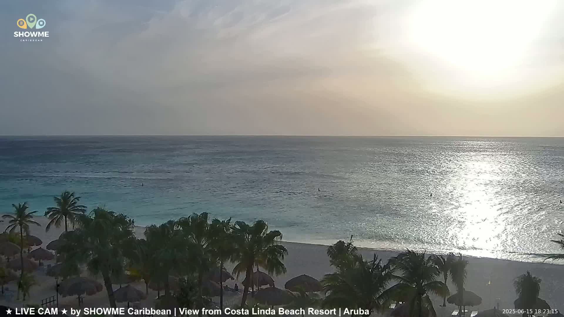 Carribean, Aruba Eagle Beach  Live Cam - Eagle Beach, Orenjstad West, Aruba, Netherland
