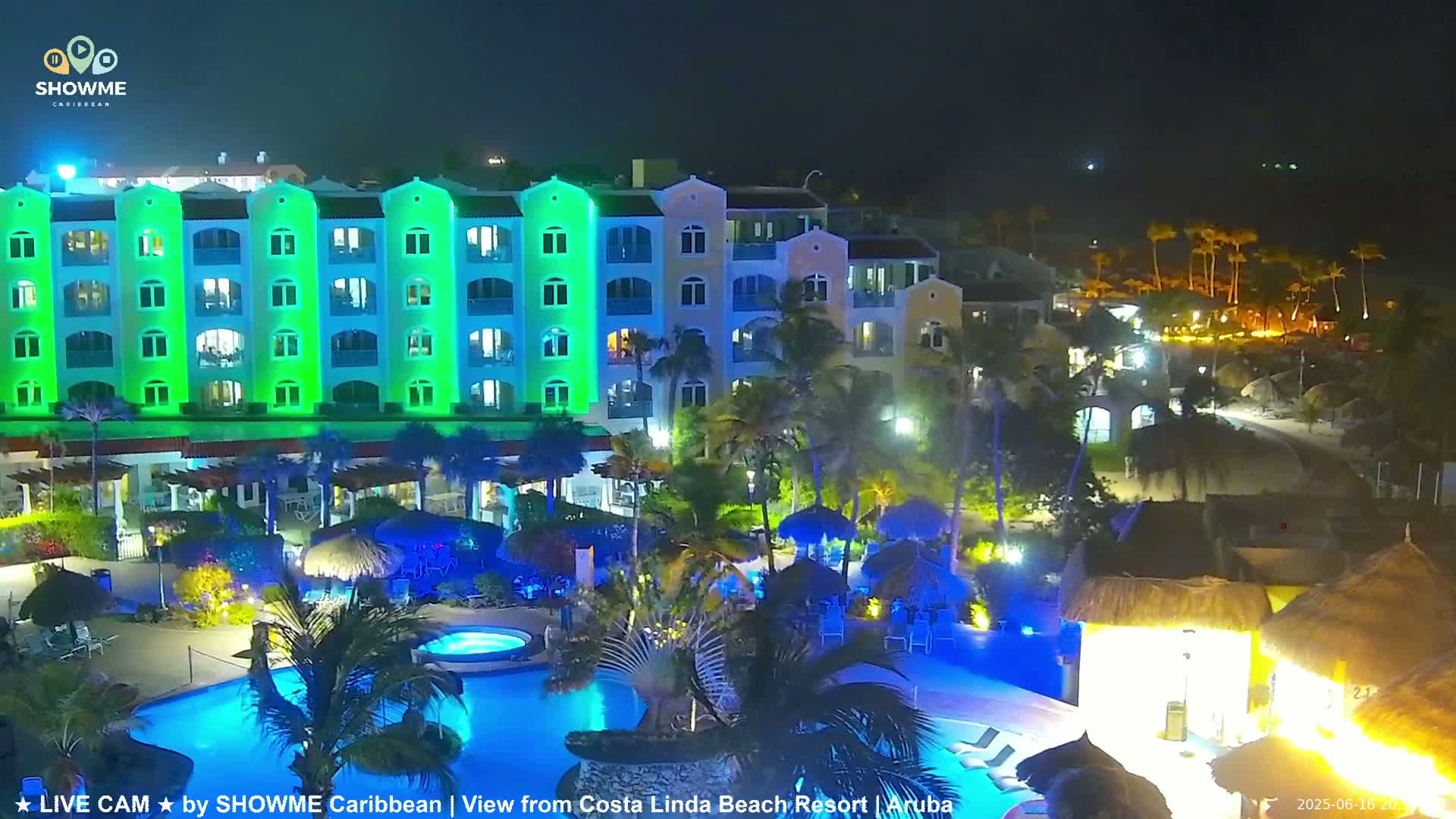 Carribean, Aruba Eagle Beach  Live Cam - Eagle Beach, Orenjstad West, Aruba, Netherland