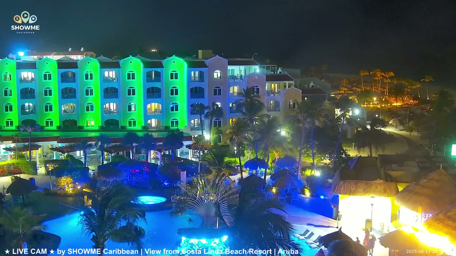 Carribean, Aruba Eagle Beach  Live Cam - Eagle Beach, Orenjstad West, Aruba, Netherland