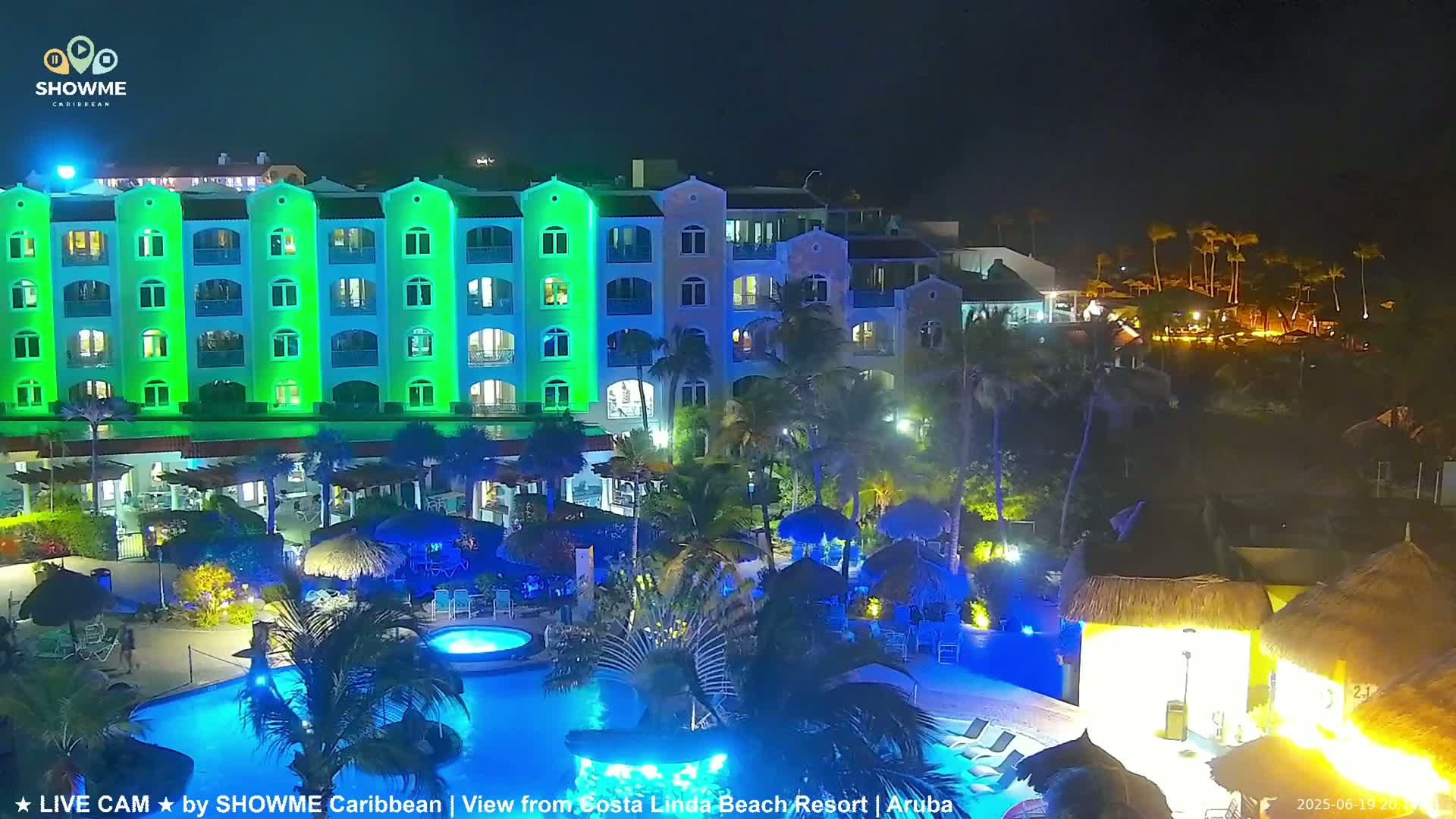 Carribean, Aruba Eagle Beach  Live Cam - Eagle Beach, Orenjstad West, Aruba, Netherland