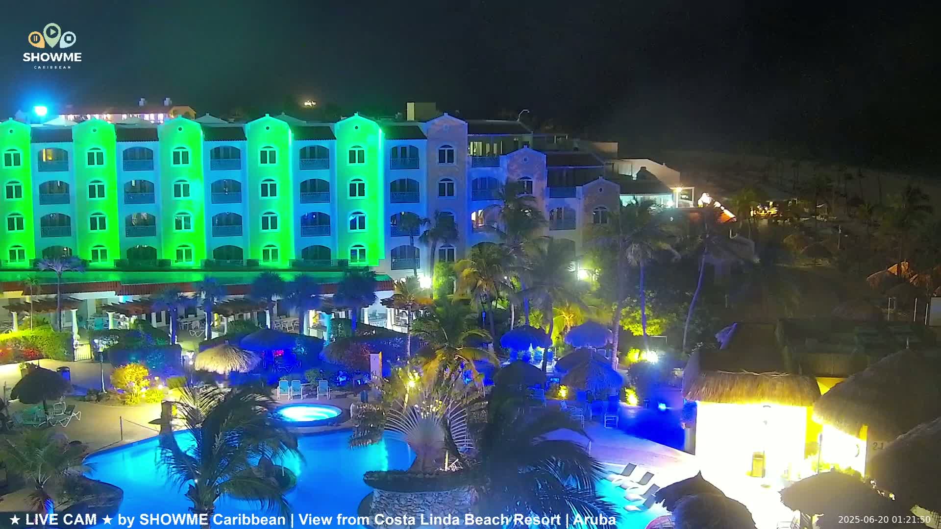Carribean, Aruba Eagle Beach  Live Cam - Eagle Beach, Orenjstad West, Aruba, Netherland