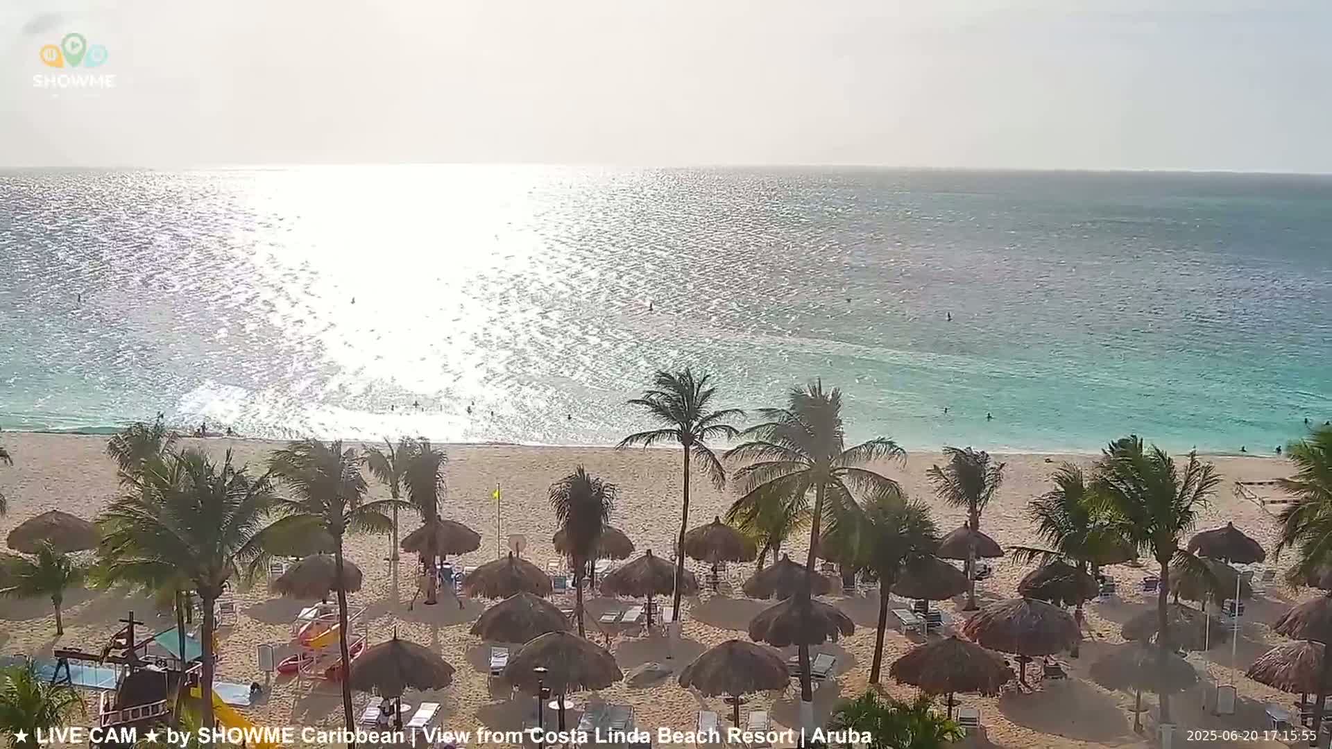 Carribean, Aruba Eagle Beach  Live Cam - Eagle Beach, Orenjstad West, Aruba, Netherland