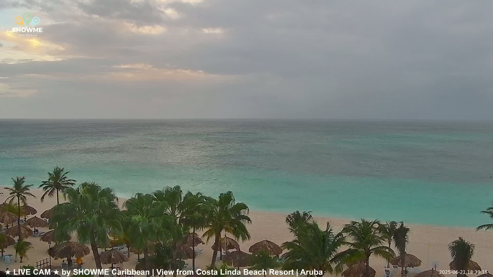 Carribean, Aruba Eagle Beach  Live Cam - Eagle Beach, Orenjstad West, Aruba, Netherland