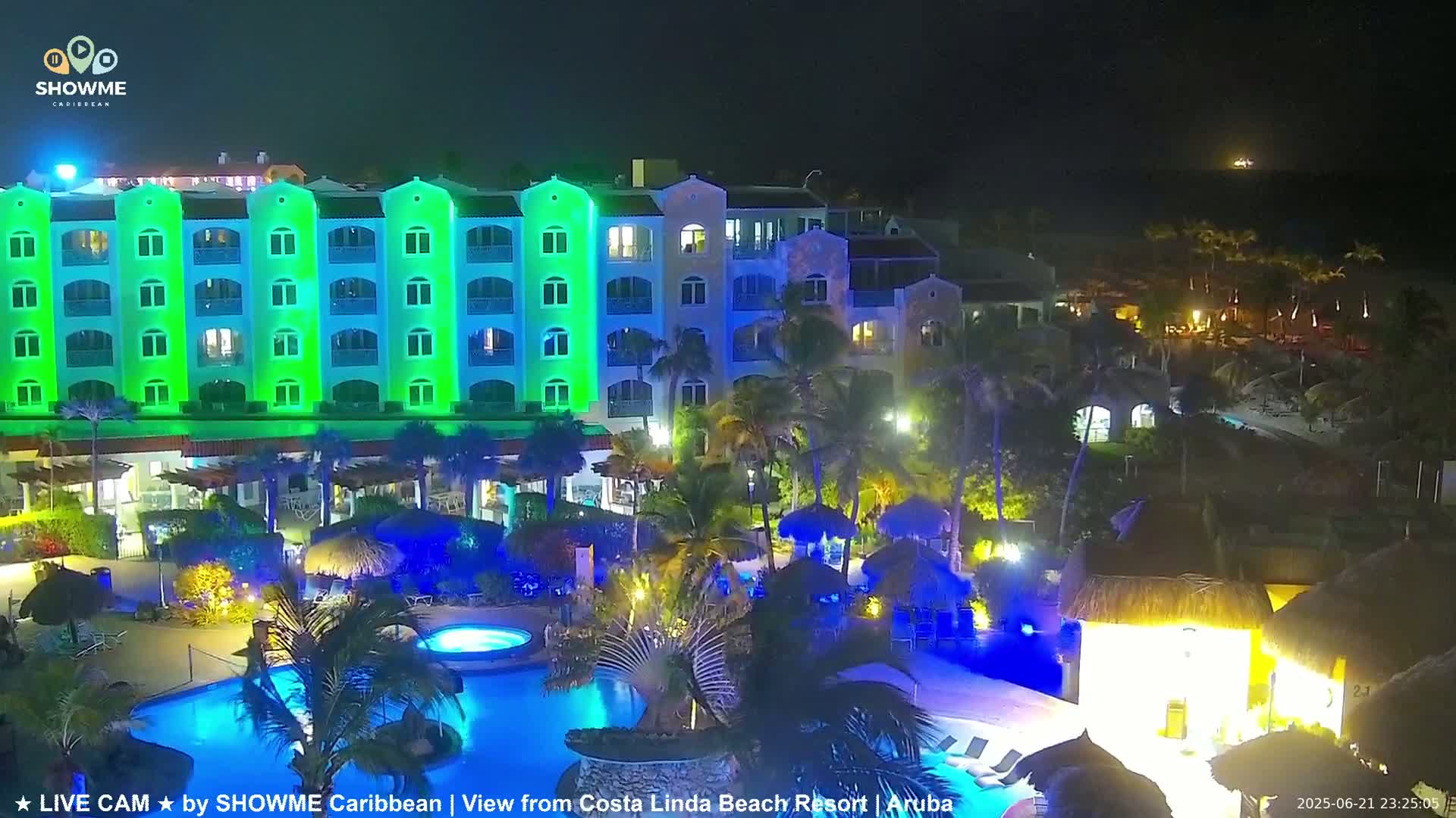 Carribean, Aruba Eagle Beach  Live Cam - Eagle Beach, Orenjstad West, Aruba, Netherland