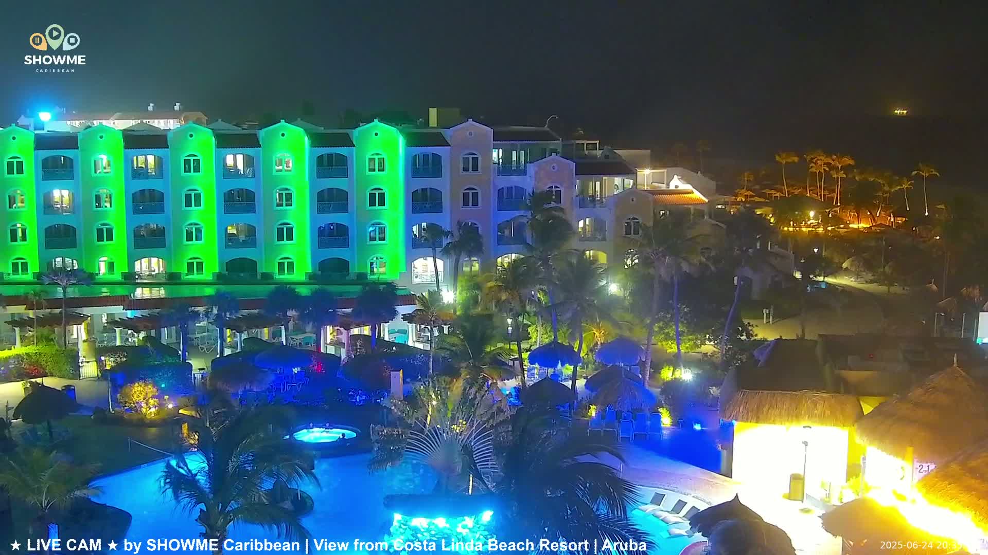 Carribean, Aruba Eagle Beach  Live Cam - Eagle Beach, Orenjstad West, Aruba, Netherland