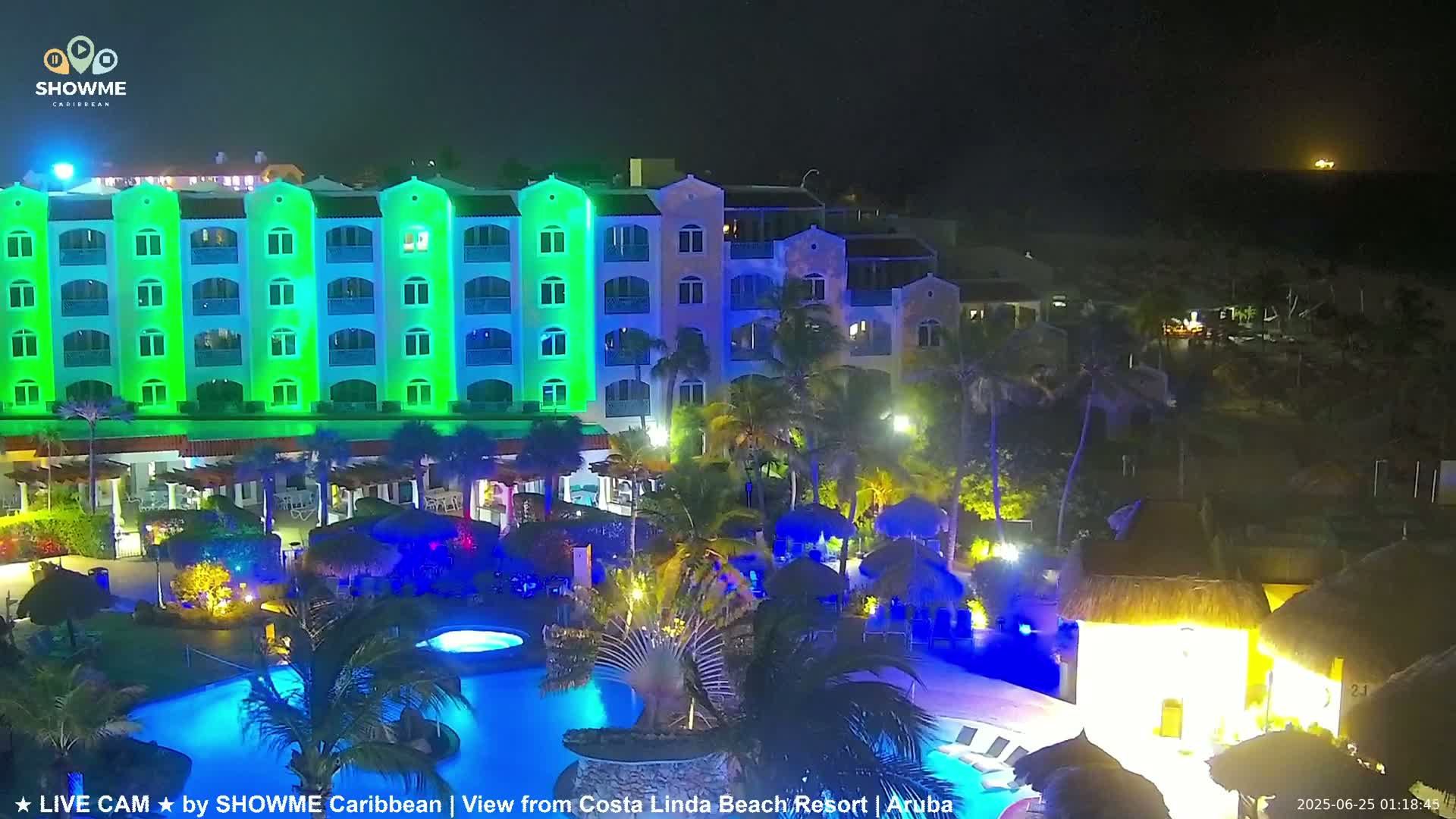 Carribean, Aruba Eagle Beach  Live Cam - Eagle Beach, Orenjstad West, Aruba, Netherland