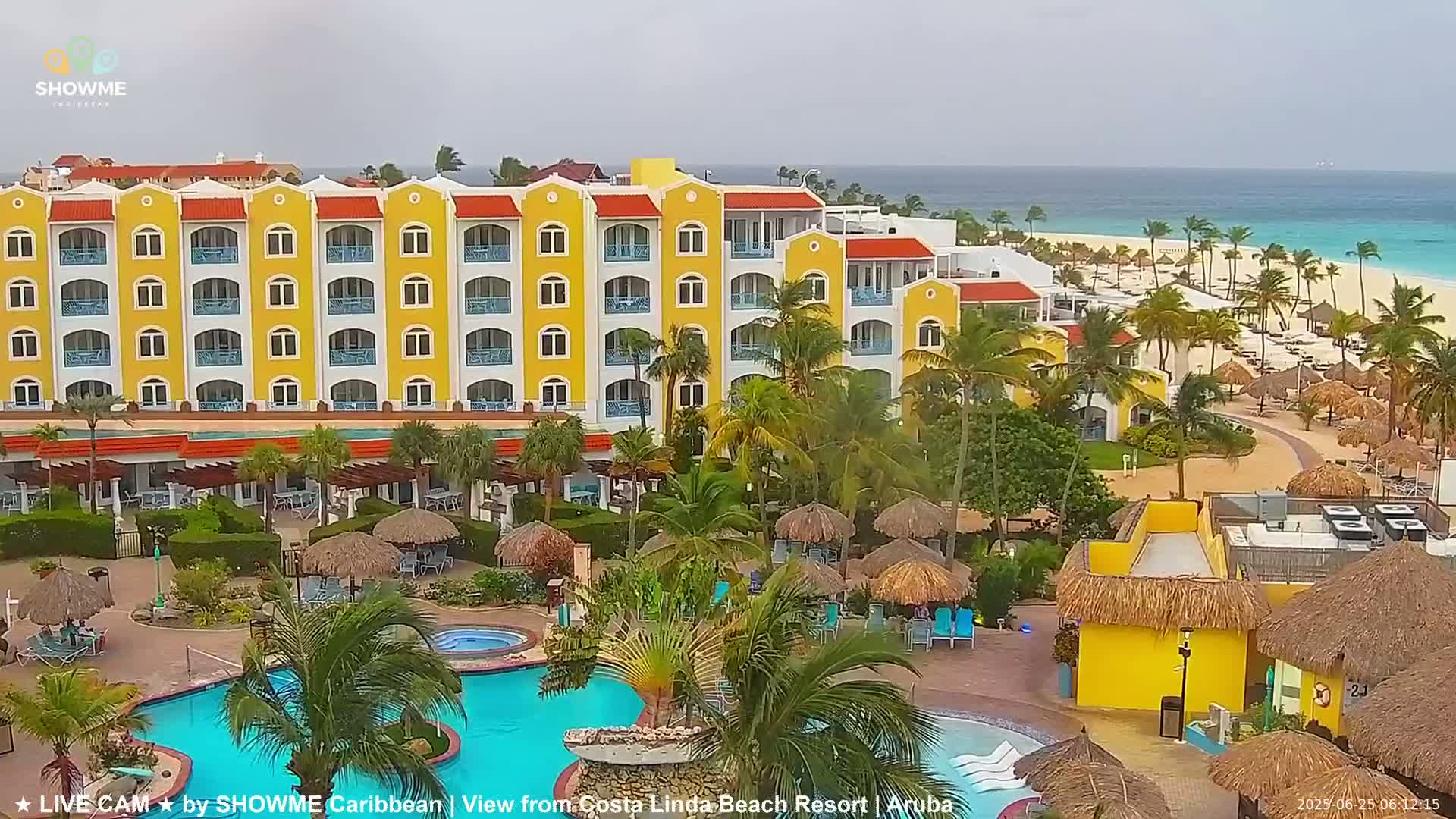 Carribean, Aruba Eagle Beach  Live Cam - Eagle Beach, Orenjstad West, Aruba, Netherland