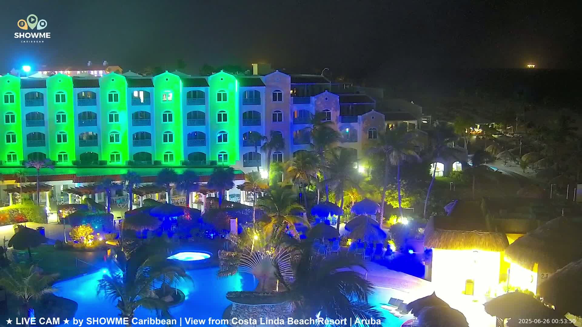 Carribean, Aruba Eagle Beach  Live Cam - Eagle Beach, Orenjstad West, Aruba, Netherland