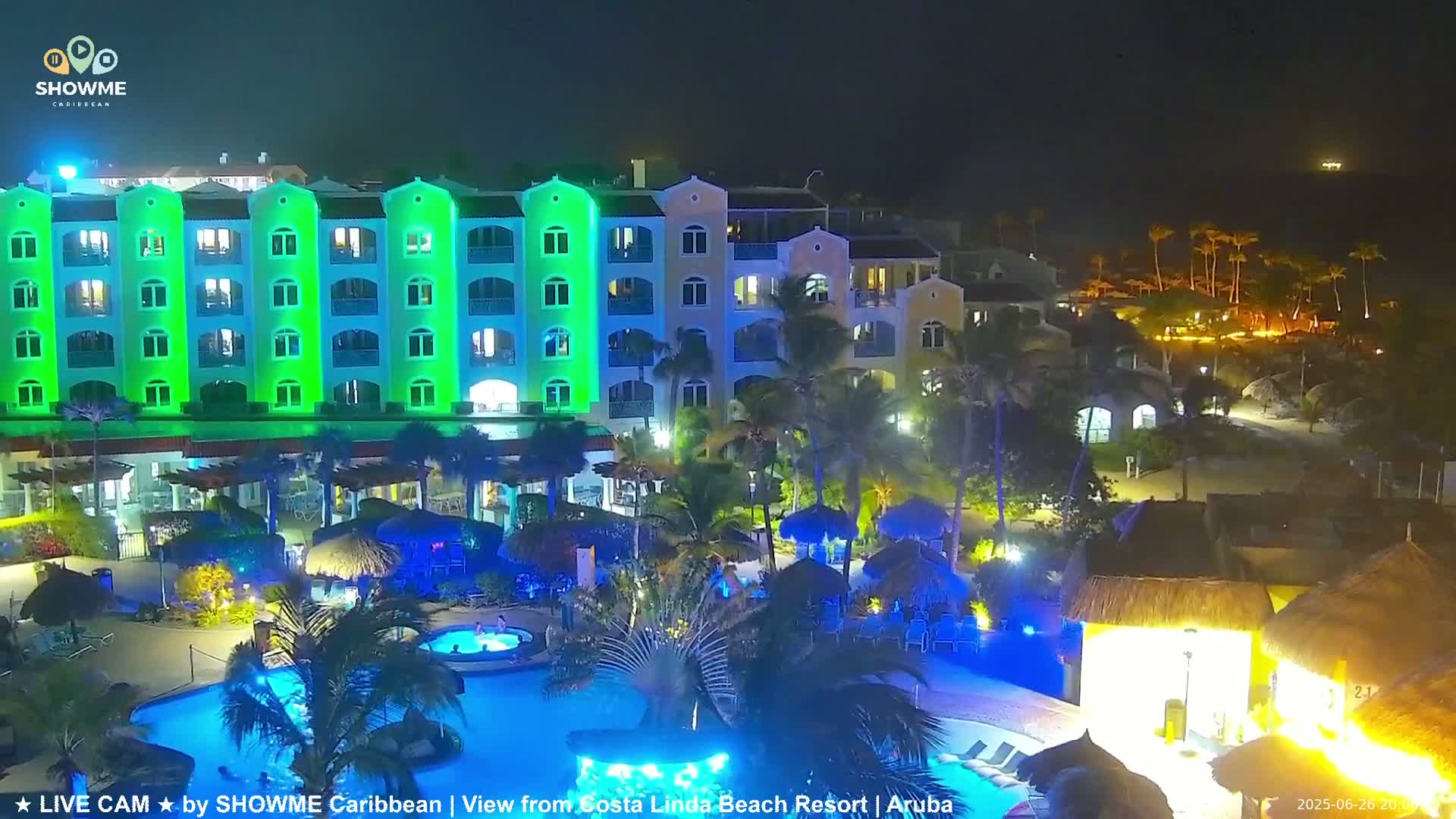 Carribean, Aruba Eagle Beach  Live Cam - Eagle Beach, Orenjstad West, Aruba, Netherland