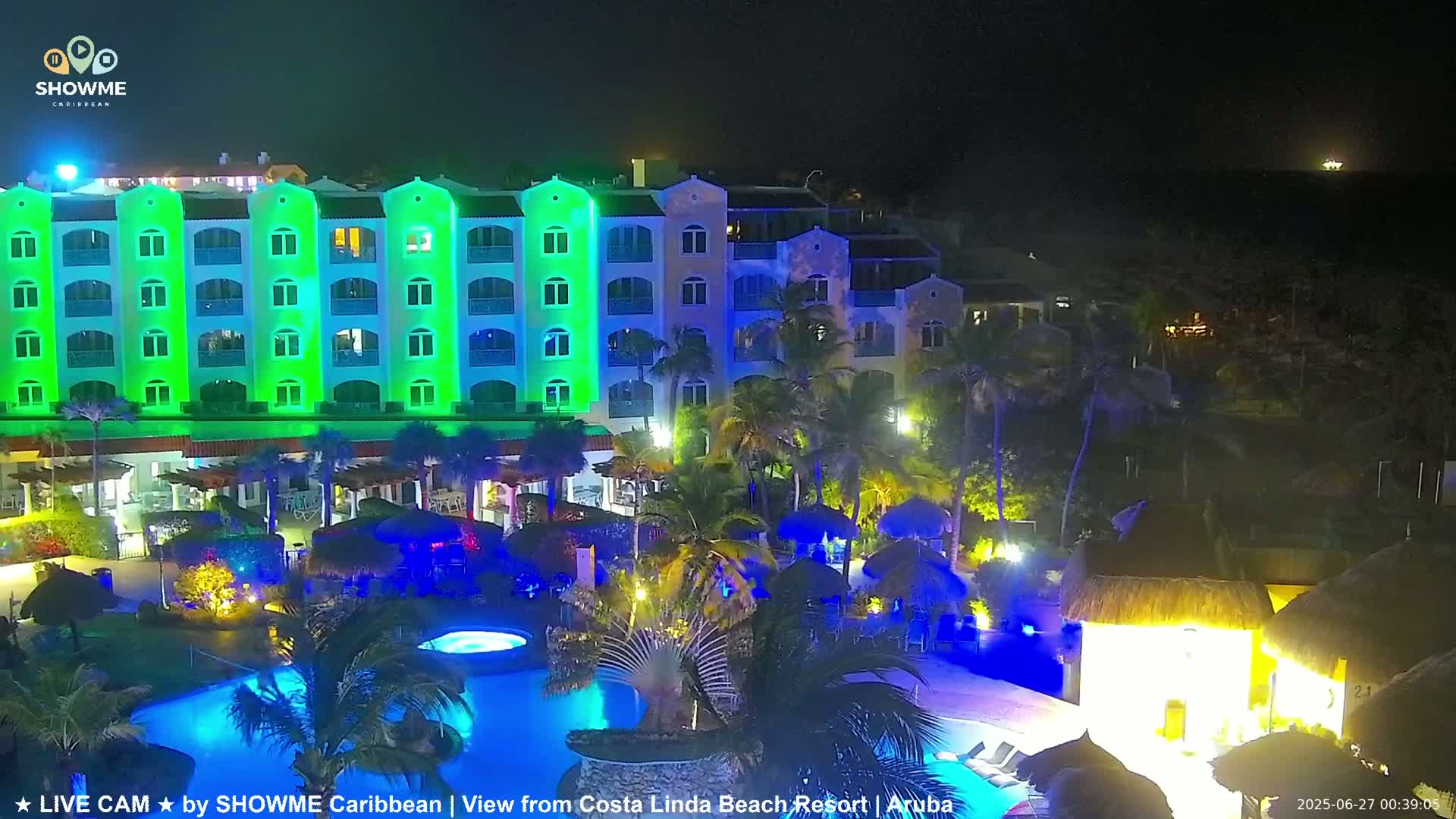 Carribean, Aruba Eagle Beach  Live Cam - Eagle Beach, Orenjstad West, Aruba, Netherland