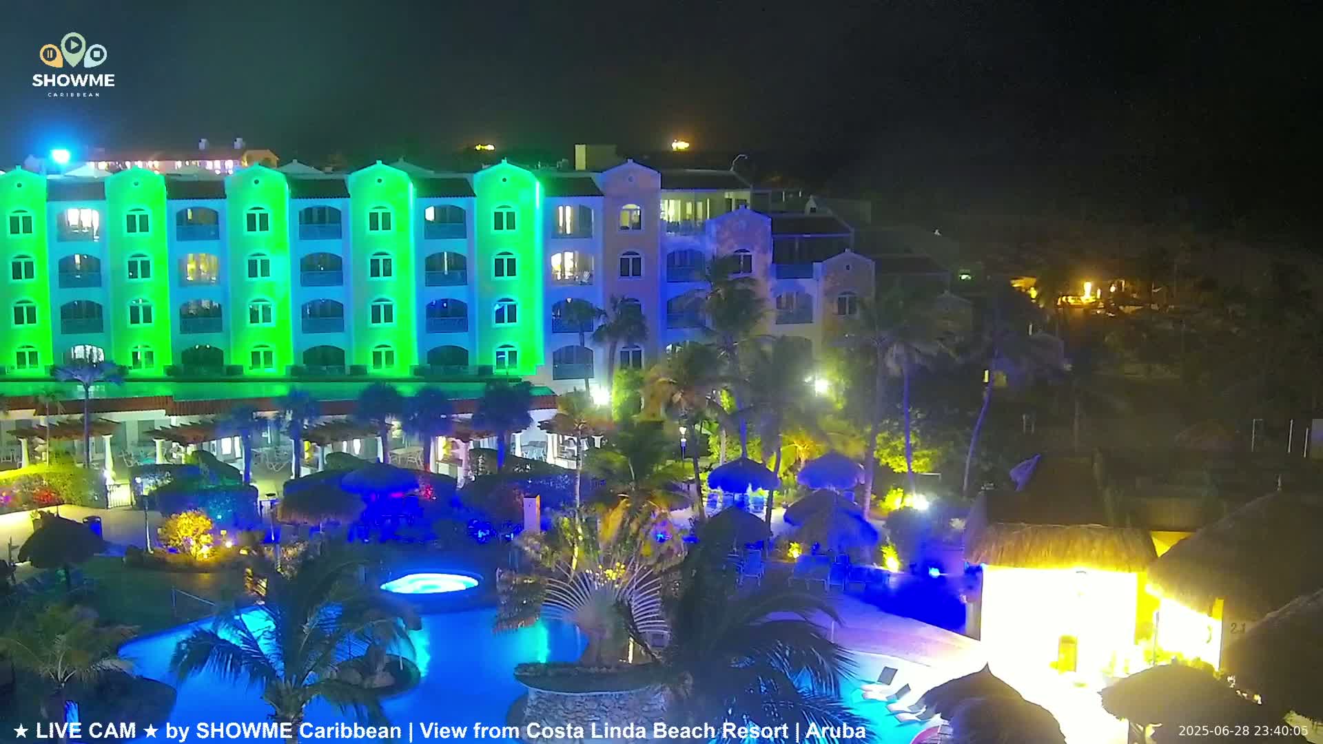 Carribean, Aruba Eagle Beach  Live Cam - Eagle Beach, Orenjstad West, Aruba, Netherland
