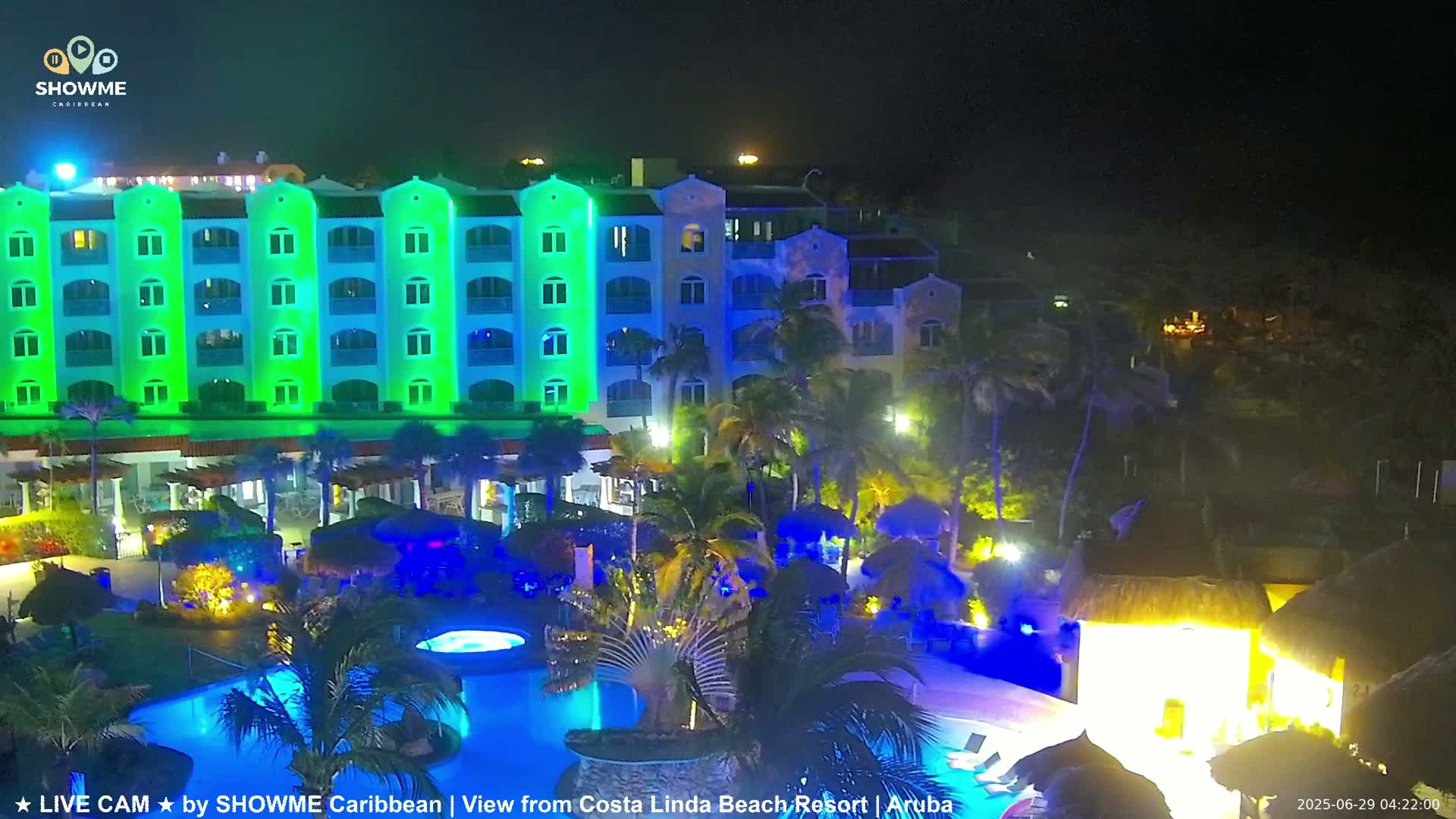 Carribean, Aruba Eagle Beach  Live Cam - Eagle Beach, Orenjstad West, Aruba, Netherland