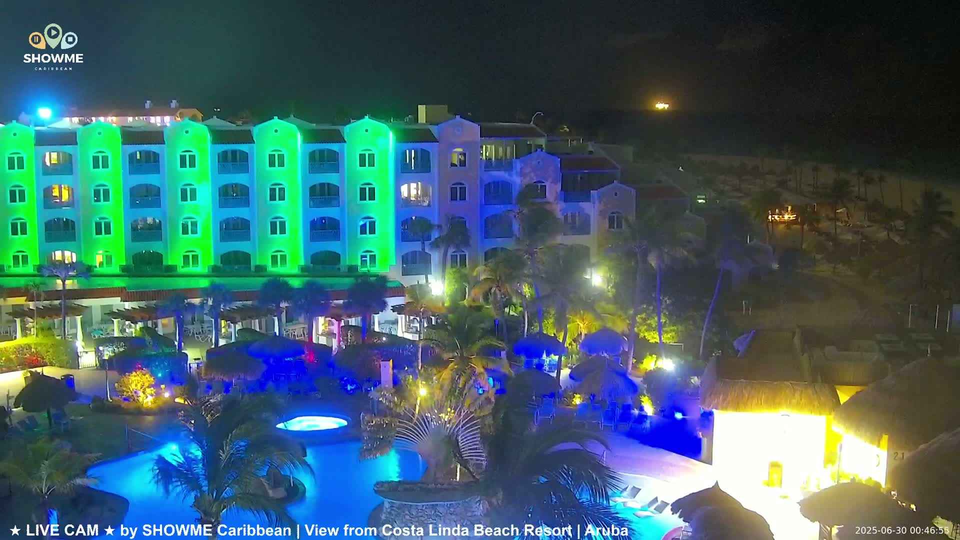 Carribean, Aruba Eagle Beach  Live Cam - Eagle Beach, Orenjstad West, Aruba, Netherland