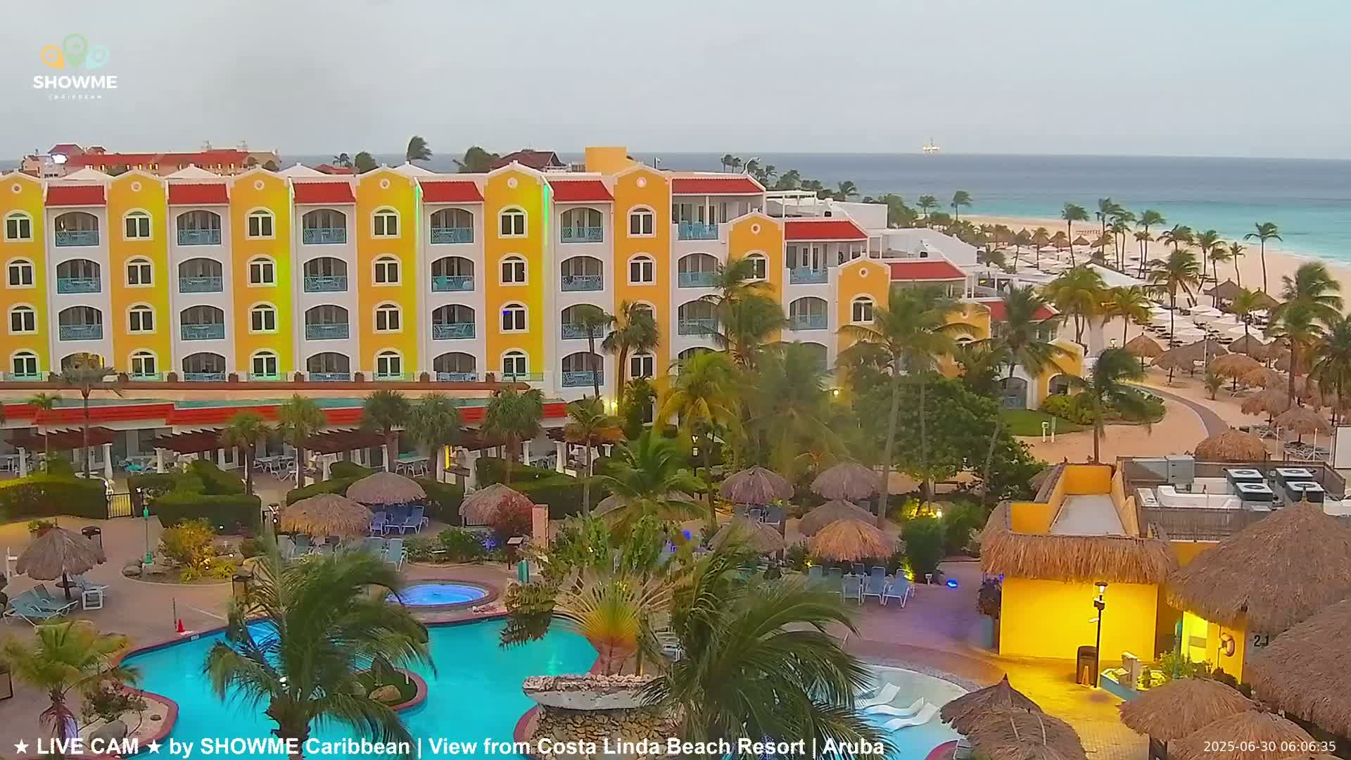 Carribean, Aruba Eagle Beach  Live Cam - Eagle Beach, Orenjstad West, Aruba, Netherland
