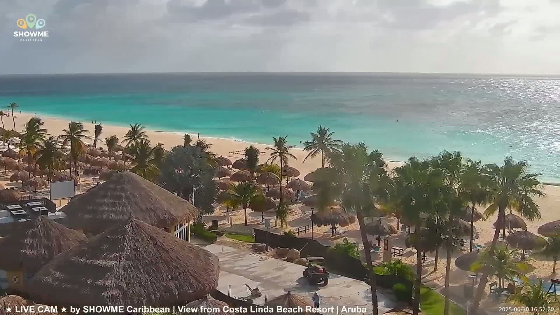 Carribean, Aruba Eagle Beach  Live Cam - Eagle Beach, Orenjstad West, Aruba, Netherland