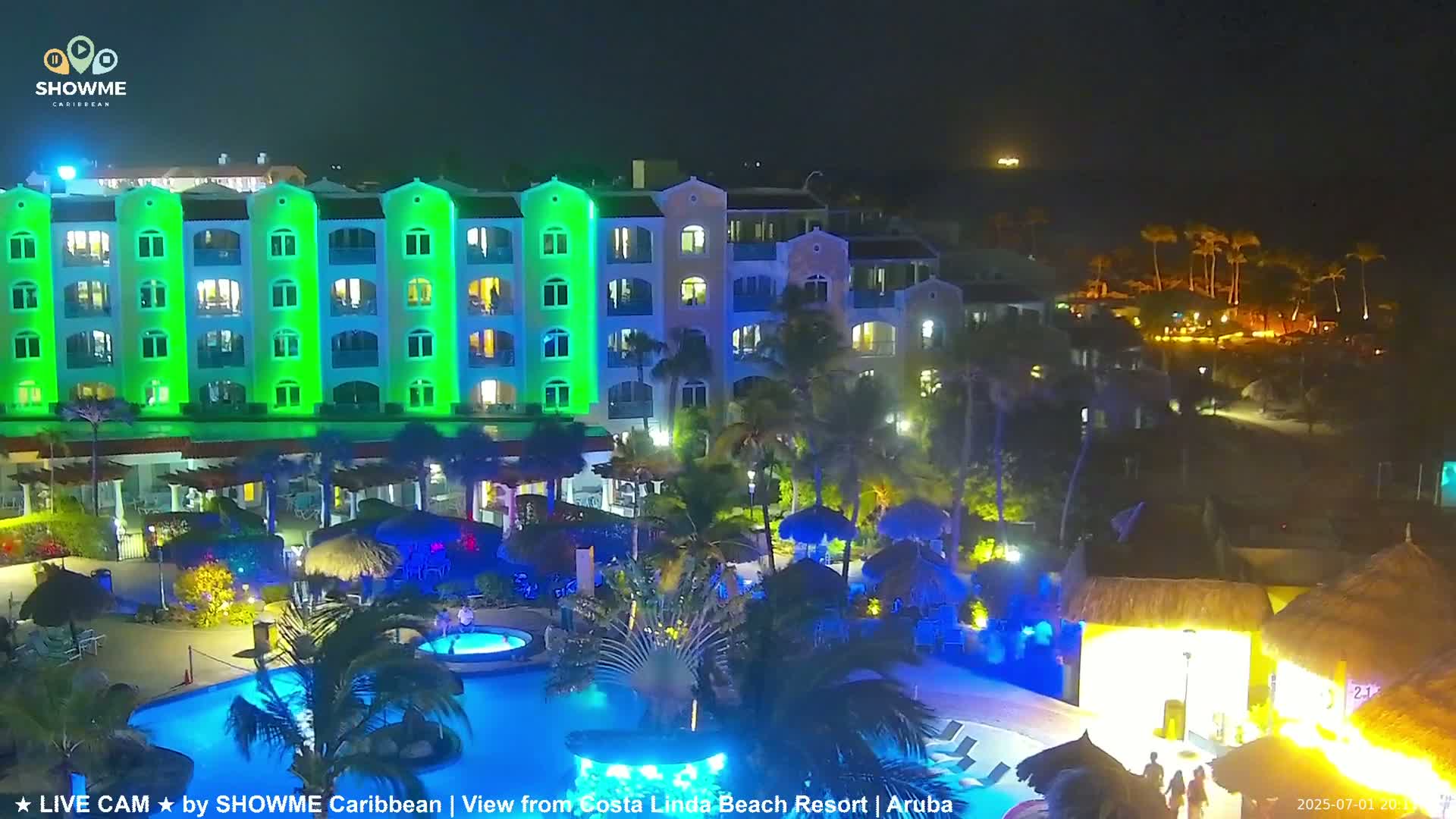 Carribean, Aruba Eagle Beach  Live Cam - Eagle Beach, Orenjstad West, Aruba, Netherland