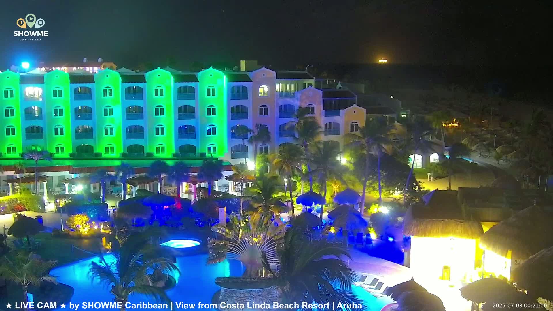Carribean, Aruba Eagle Beach  Live Cam - Eagle Beach, Orenjstad West, Aruba, Netherland