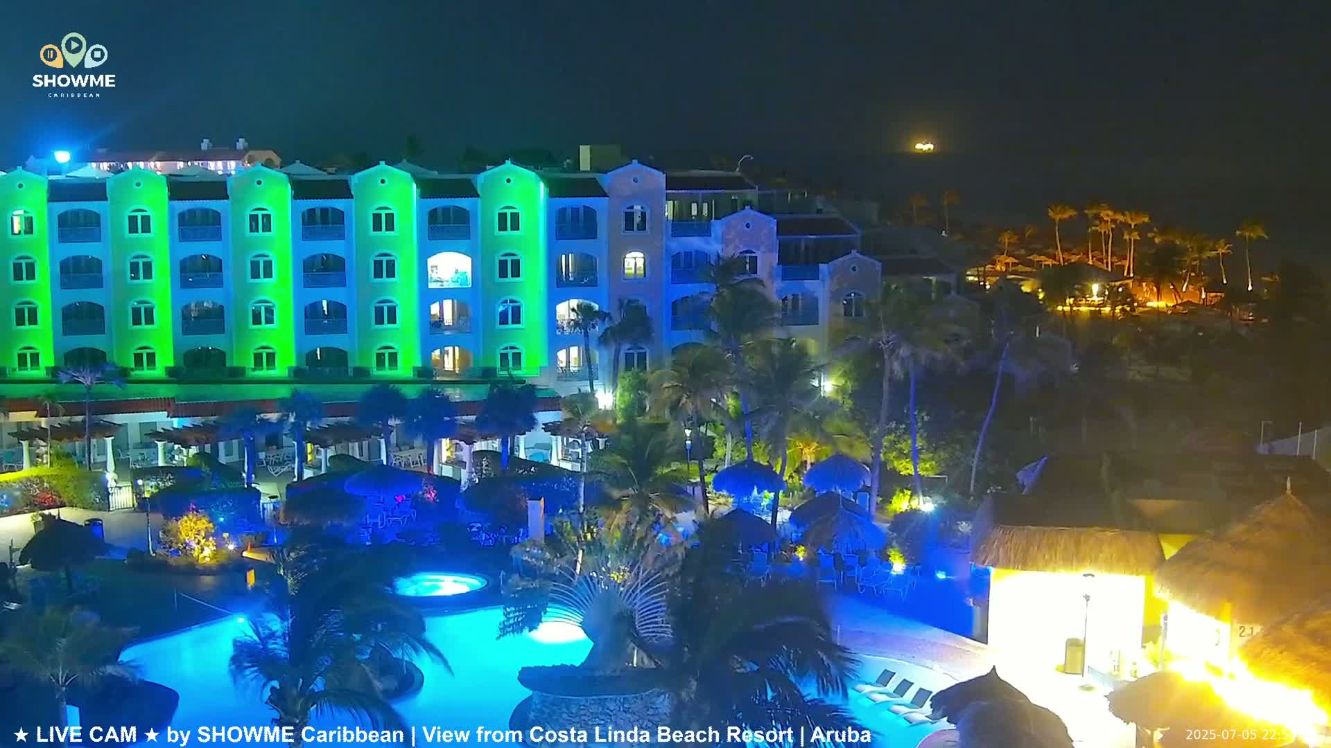 Carribean, Aruba Eagle Beach  Live Cam - Eagle Beach, Orenjstad West, Aruba, Netherland