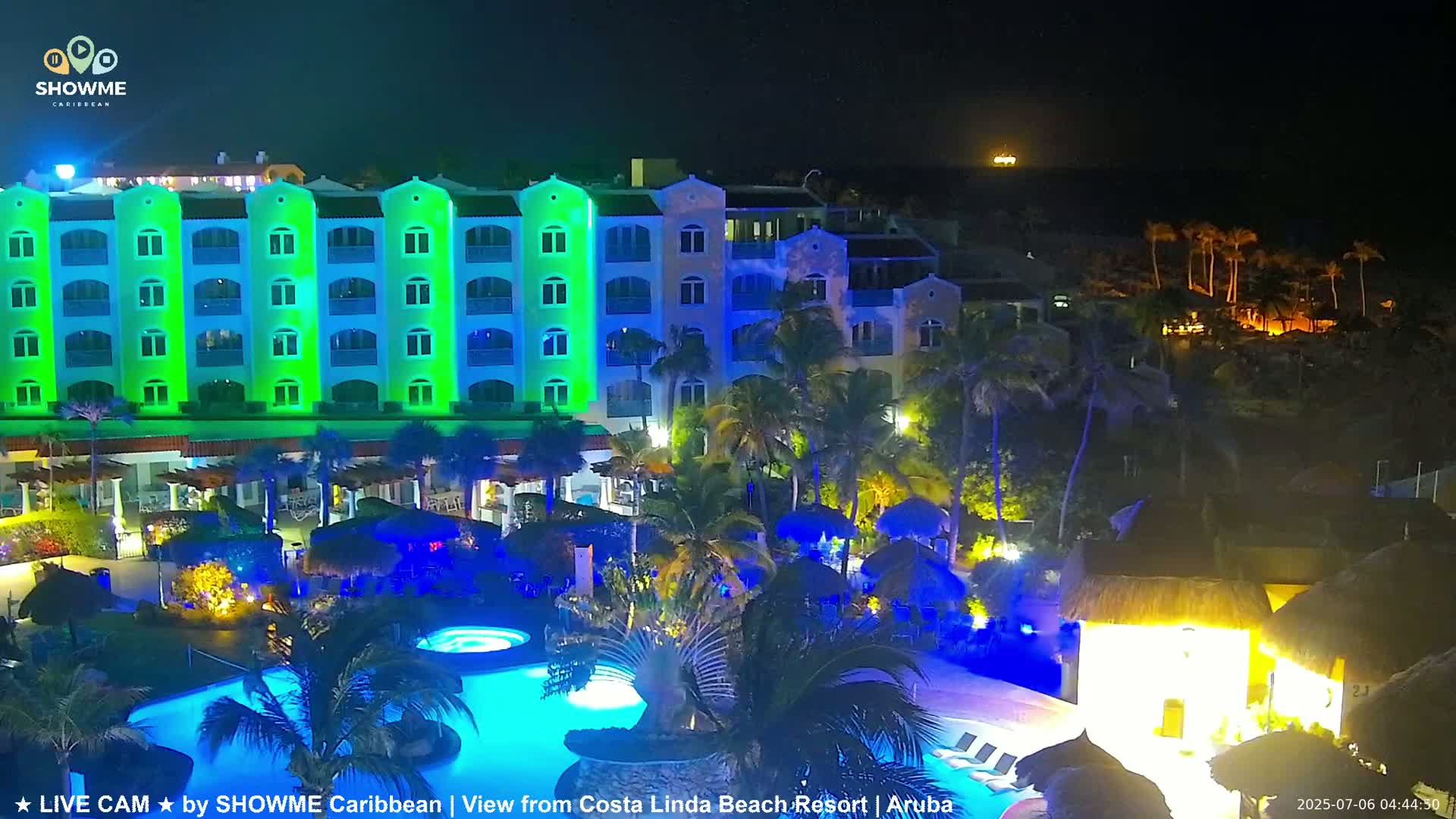 Carribean, Aruba Eagle Beach  Live Cam - Eagle Beach, Orenjstad West, Aruba, Netherland