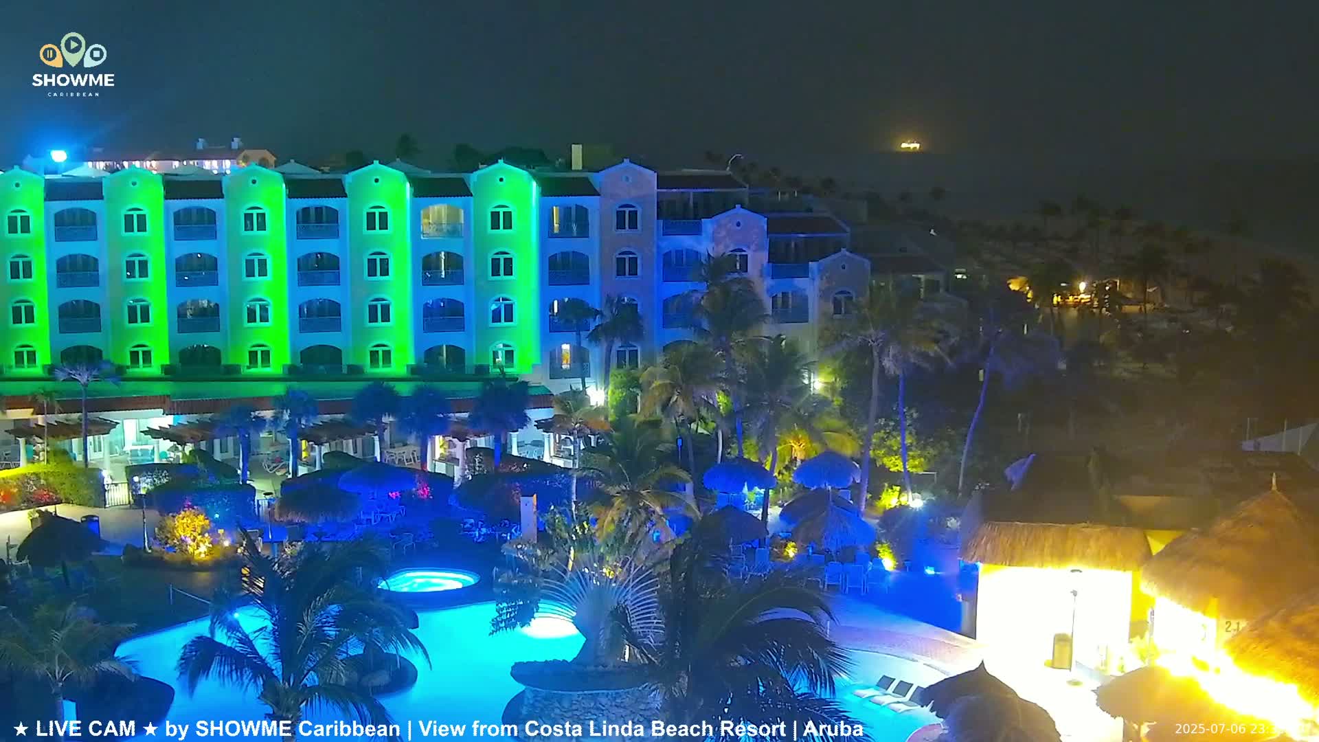 Carribean, Aruba Eagle Beach  Live Cam - Eagle Beach, Orenjstad West, Aruba, Netherland