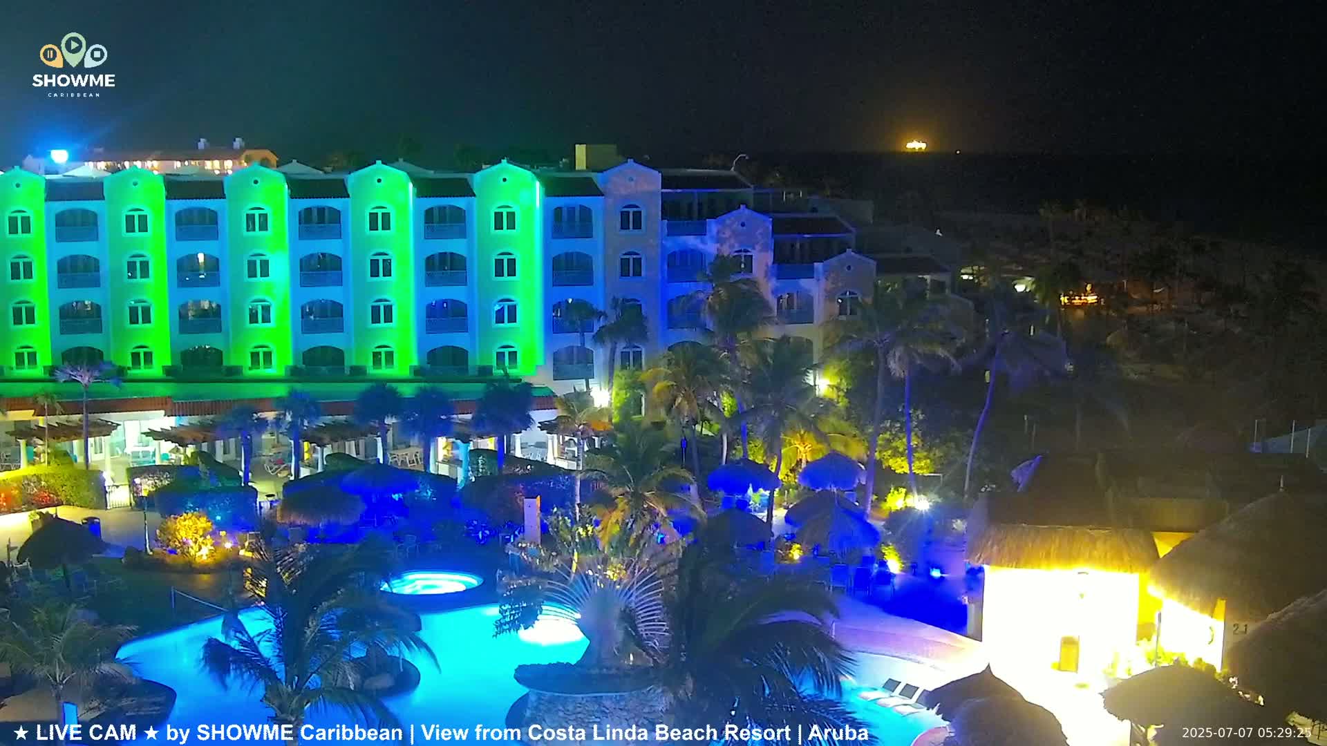 Carribean, Aruba Eagle Beach  Live Cam - Eagle Beach, Orenjstad West, Aruba, Netherland