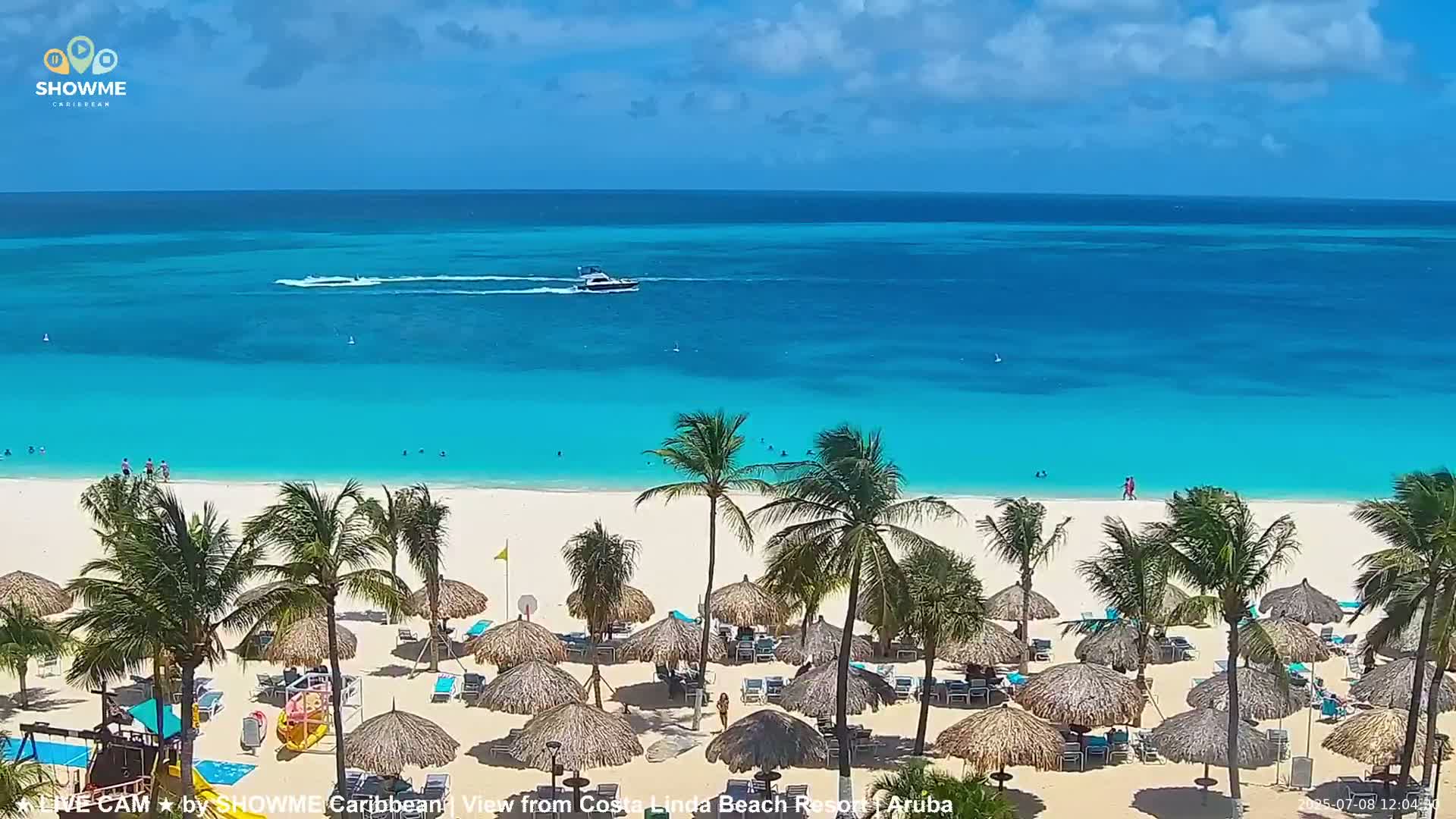 Carribean, Aruba Eagle Beach  Live Cam - Eagle Beach, Orenjstad West, Aruba, Netherland